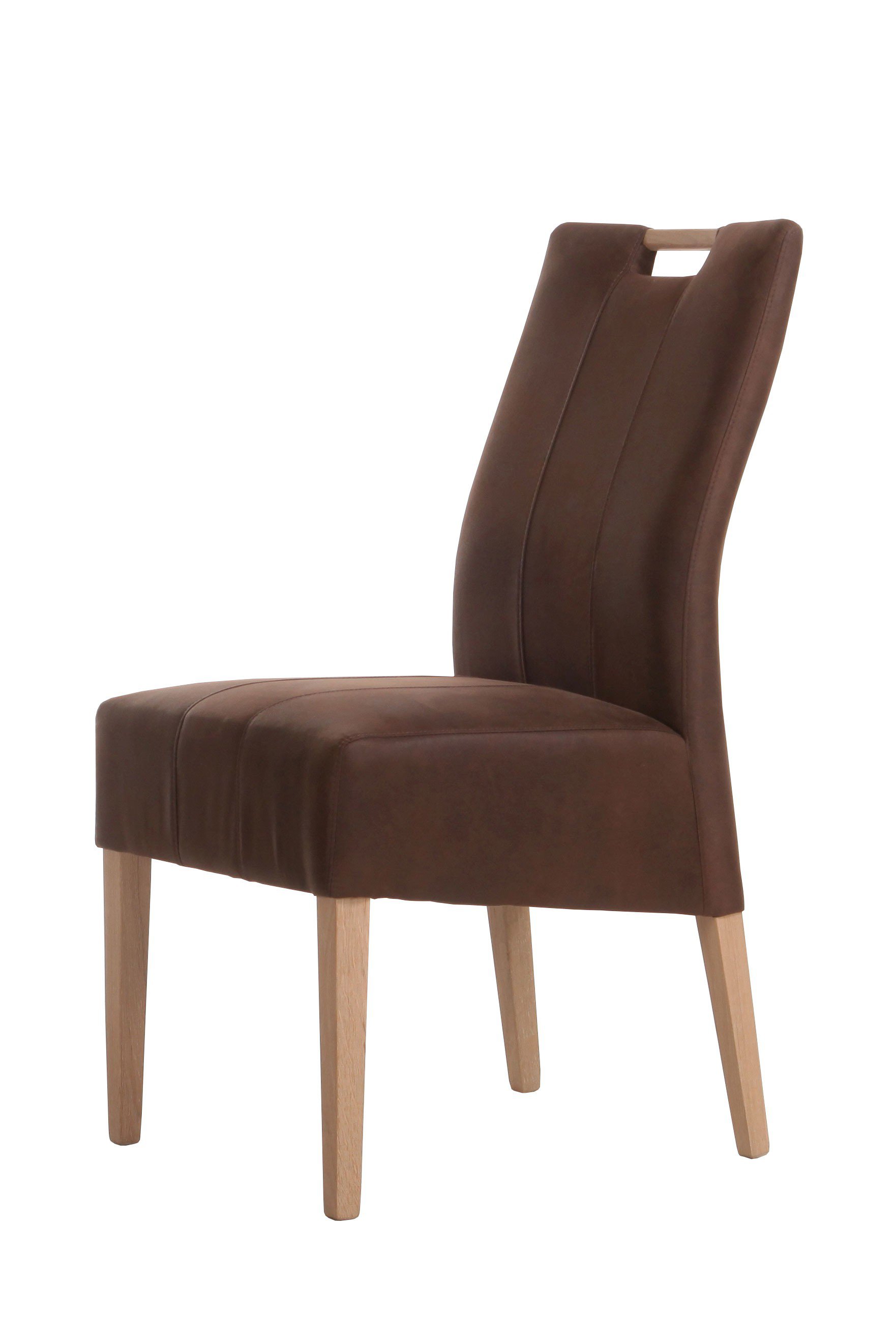 Möbel Stuhl | Furniture Ihr Eiche Letz Standard natur Vigo Dunkelbraun/ Online-Shop - in