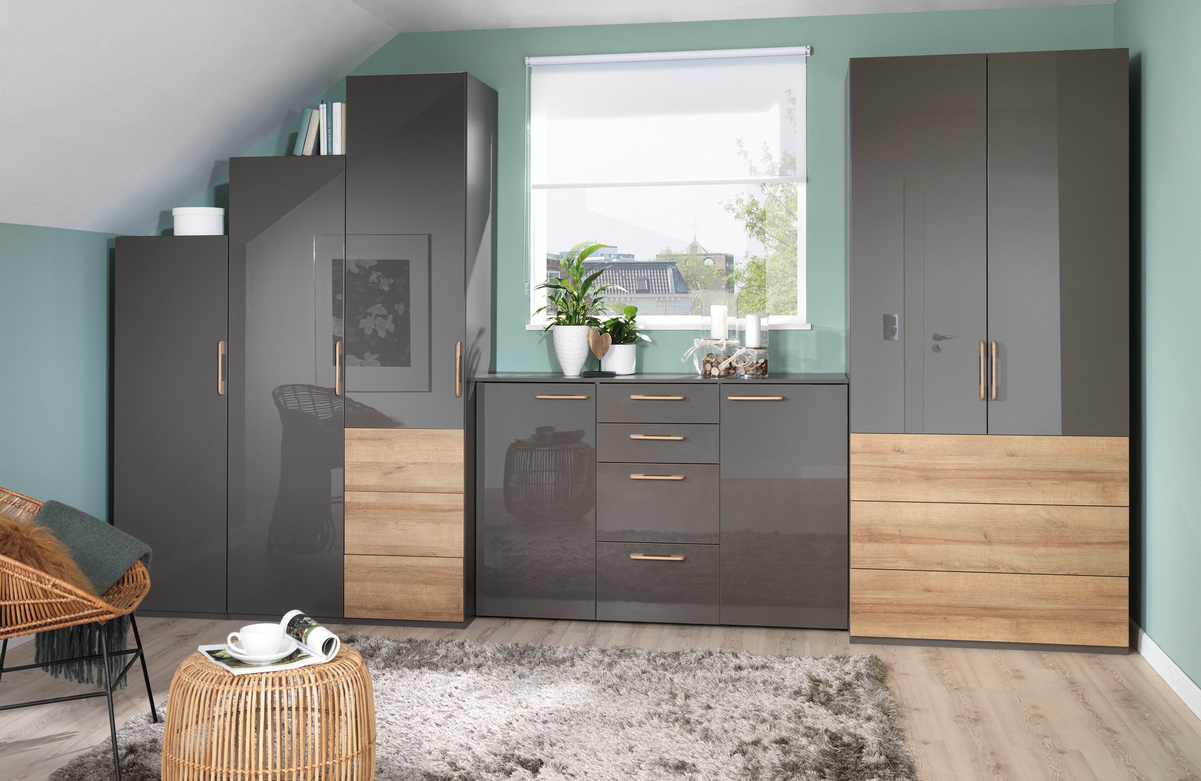 Stufenschrank Systema 25 von Wellemöbel | Möbel Letz - Ihr Online-Shop