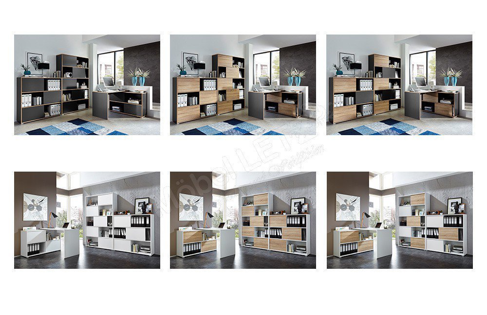 Germania Slide Büromöbel 3-teilig | Möbel Letz - Ihr Online-Shop