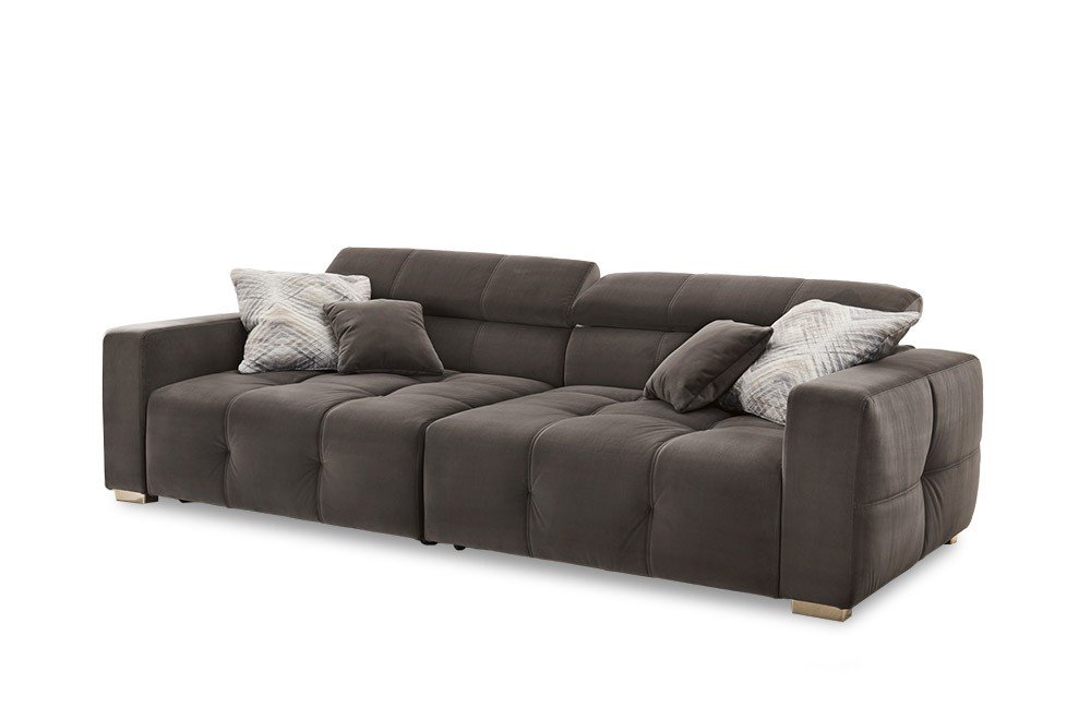 Jockenhöfer Polstermöbel Big-Sofa Trento in Grau | Möbel Letz - Ihr  Online-Shop | Big Sofas