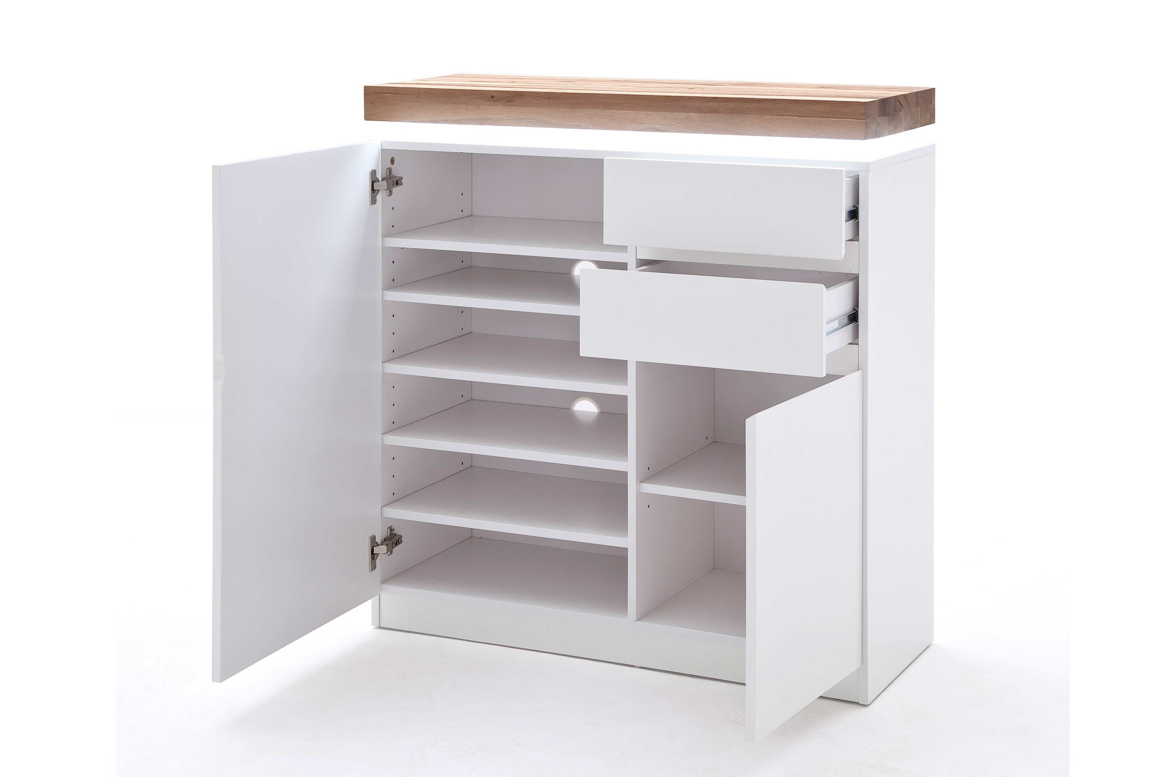 Schuhschrank Romina von MCA furniture in Weiß | Möbel Letz - Ihr Online-Shop