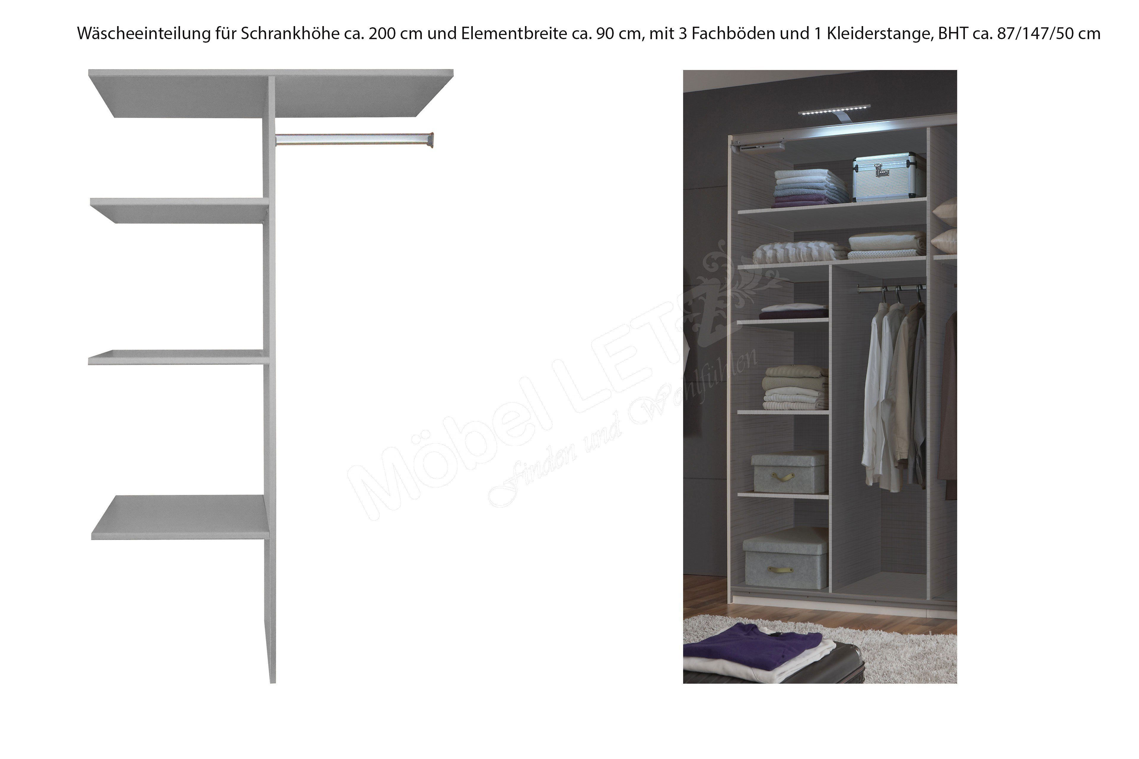 Wimex Kleiderschrank Baden mit Spiegel | Möbel Letz - Ihr Online-Shop