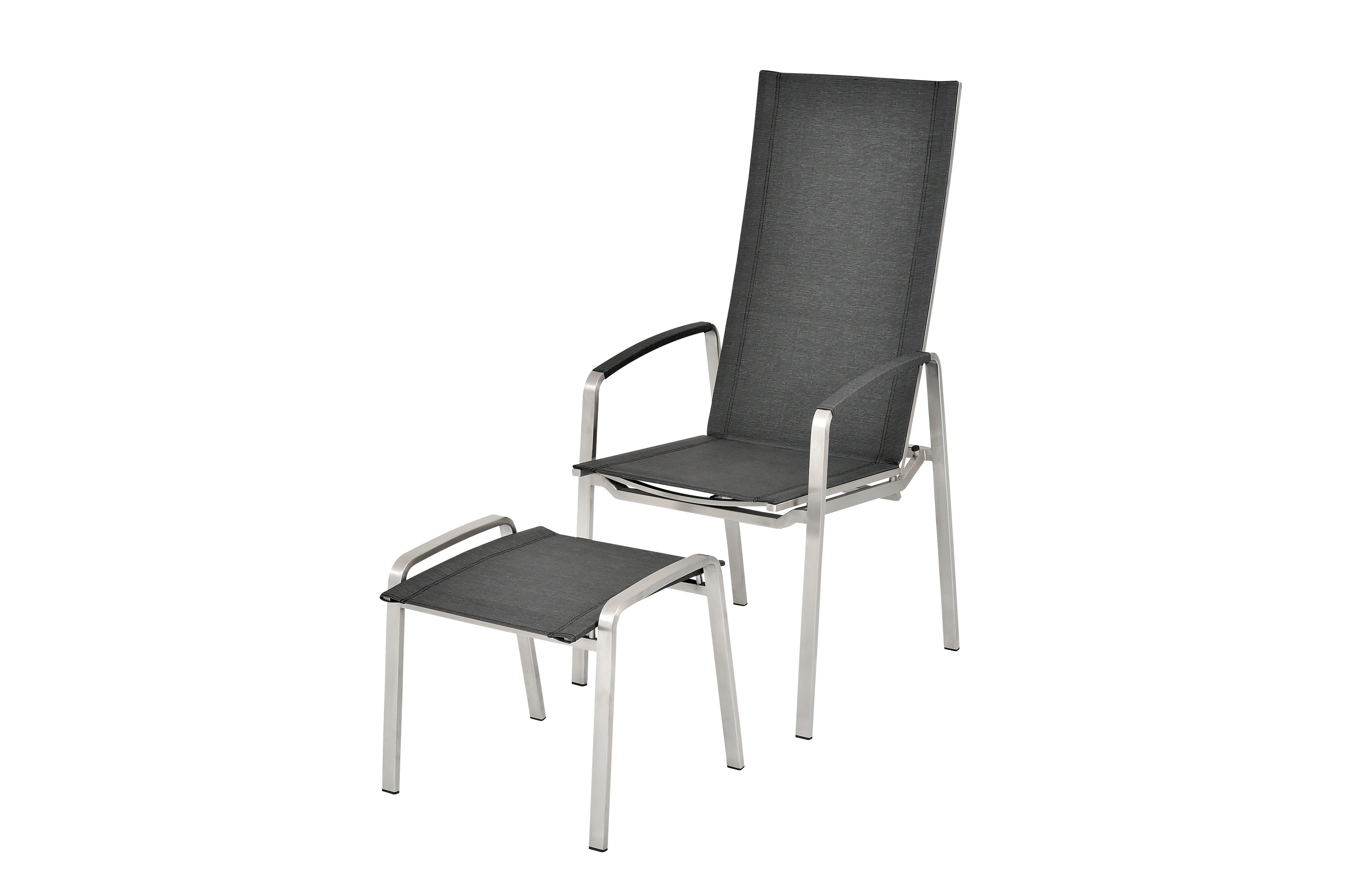 SIT Mobilia Gartenstuhl Tinto Reclyner mit verstellbarer Rückenlehne