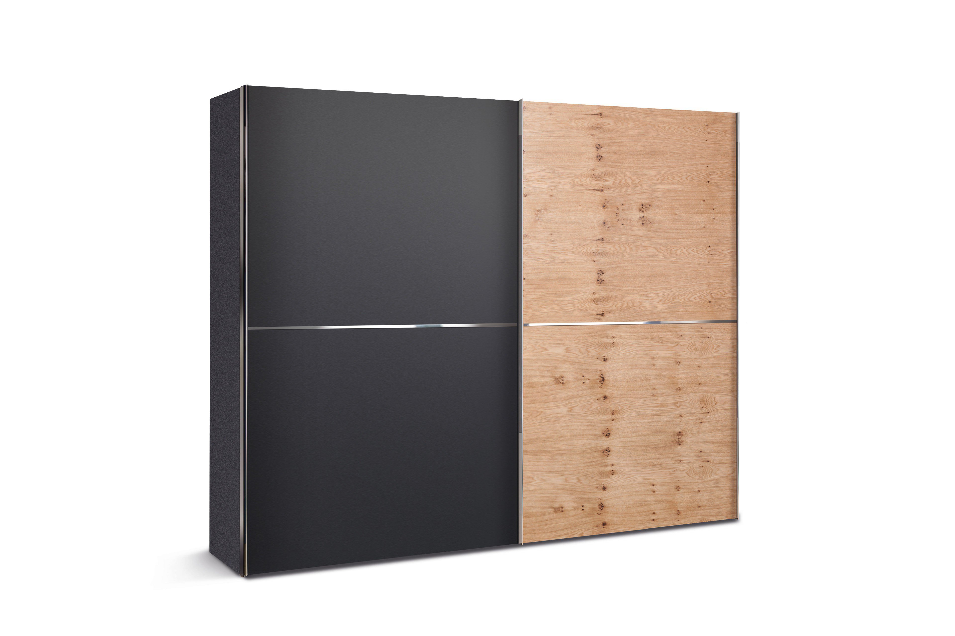 Express One 310 Kleiderschrank graphit/ Wildeiche Möbel