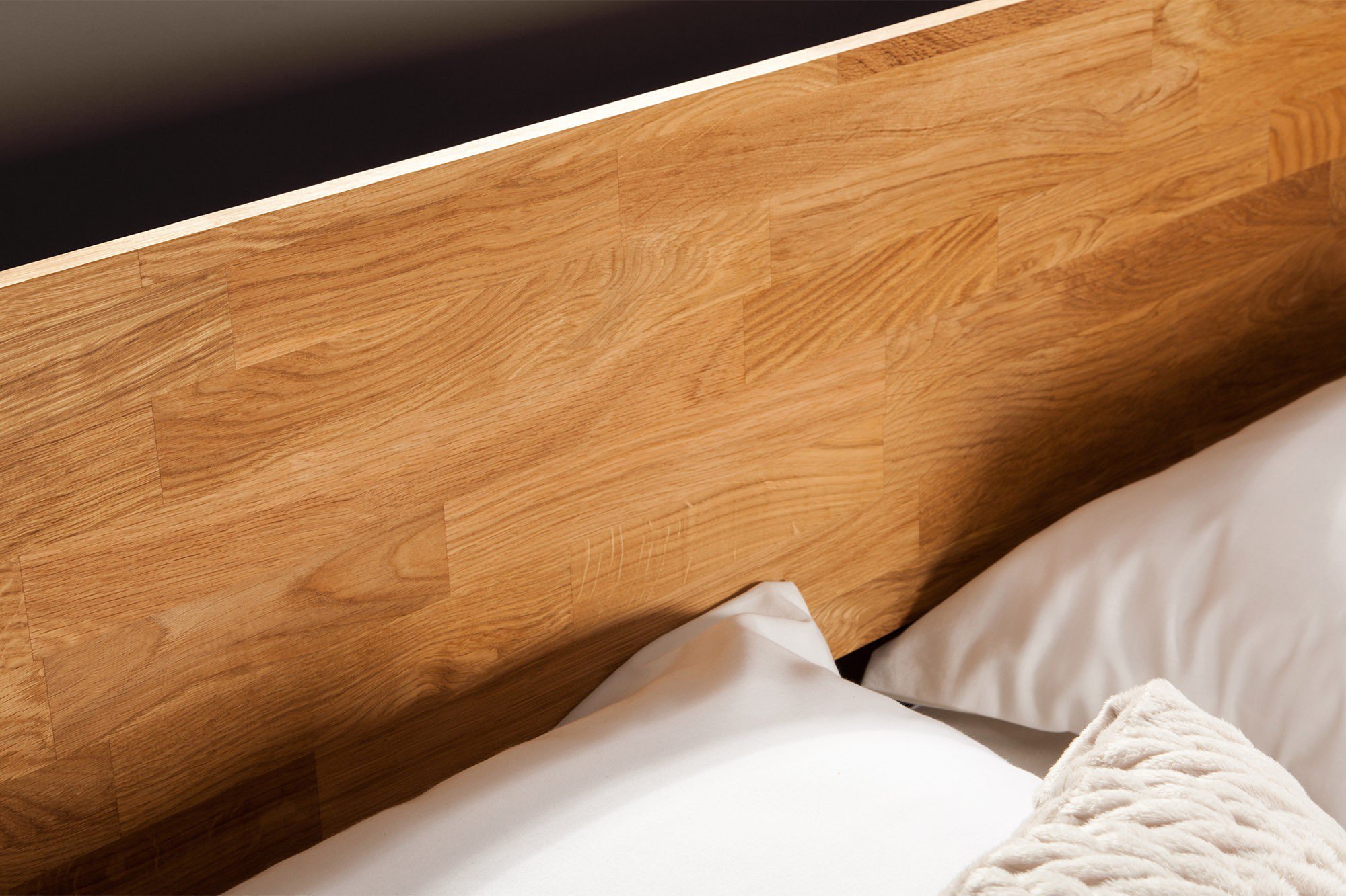 The Beds Vinci Holzbett Eiche mit Kopfteil | Möbel Letz - Ihr Online-Shop