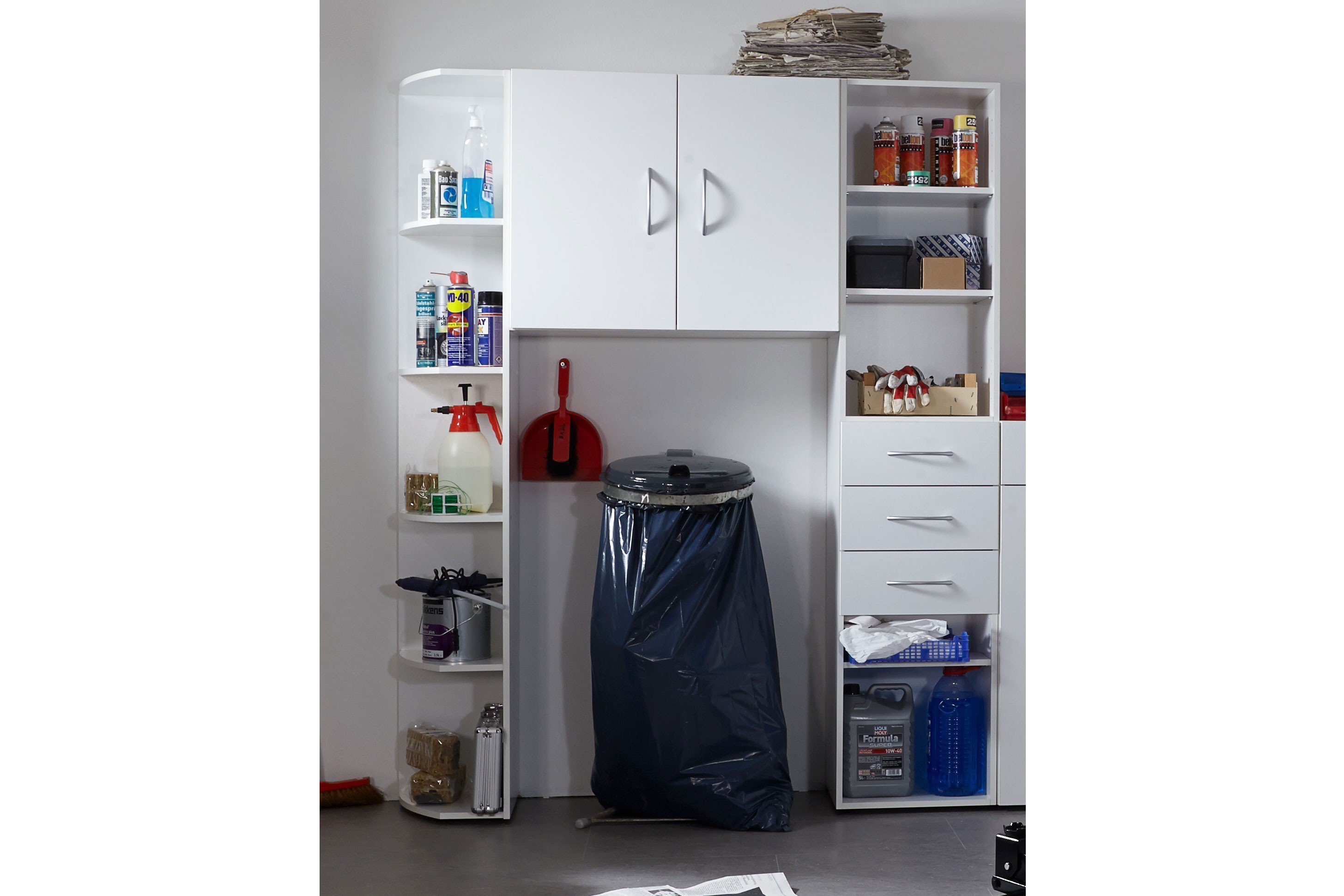 Möbel in Online-Shop Schrank-Kombi Wimex | Multiraumkonzept - Weiß Ihr Letz
