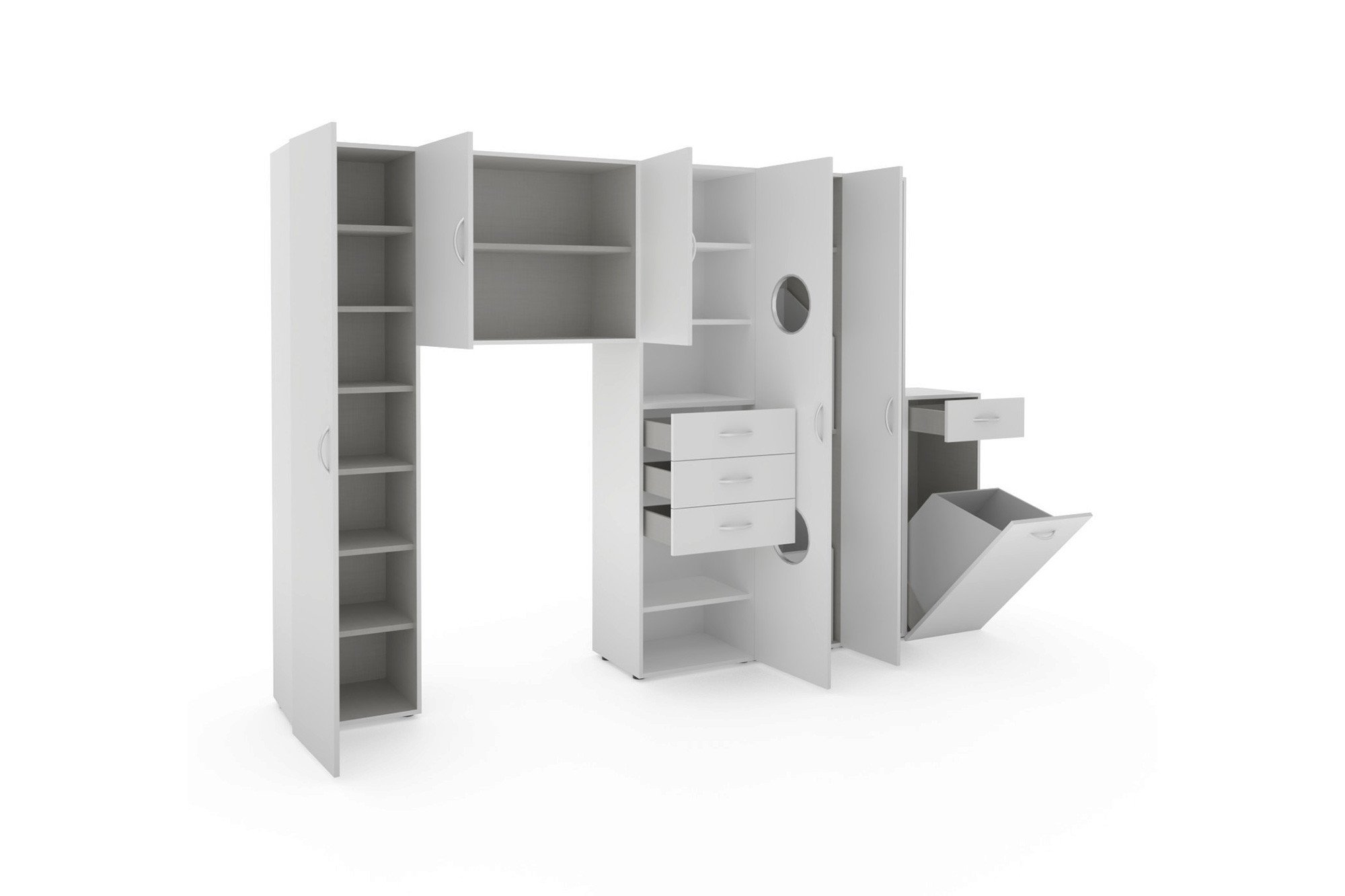 Ihr Multiraumkonzept Letz | 11-teilig Schrank-Set - Möbel Online-Shop Wimex