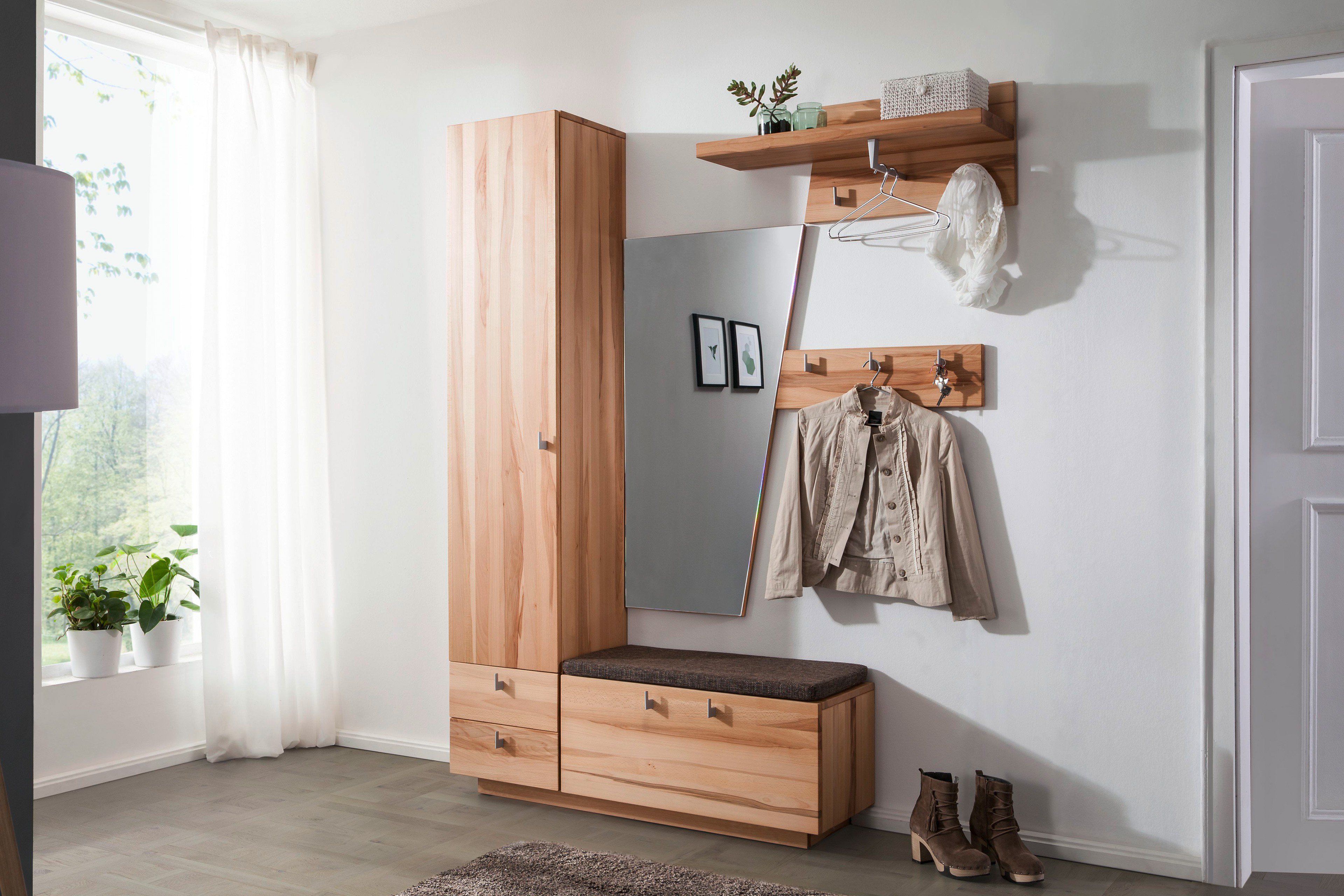garderoben set kernbuche