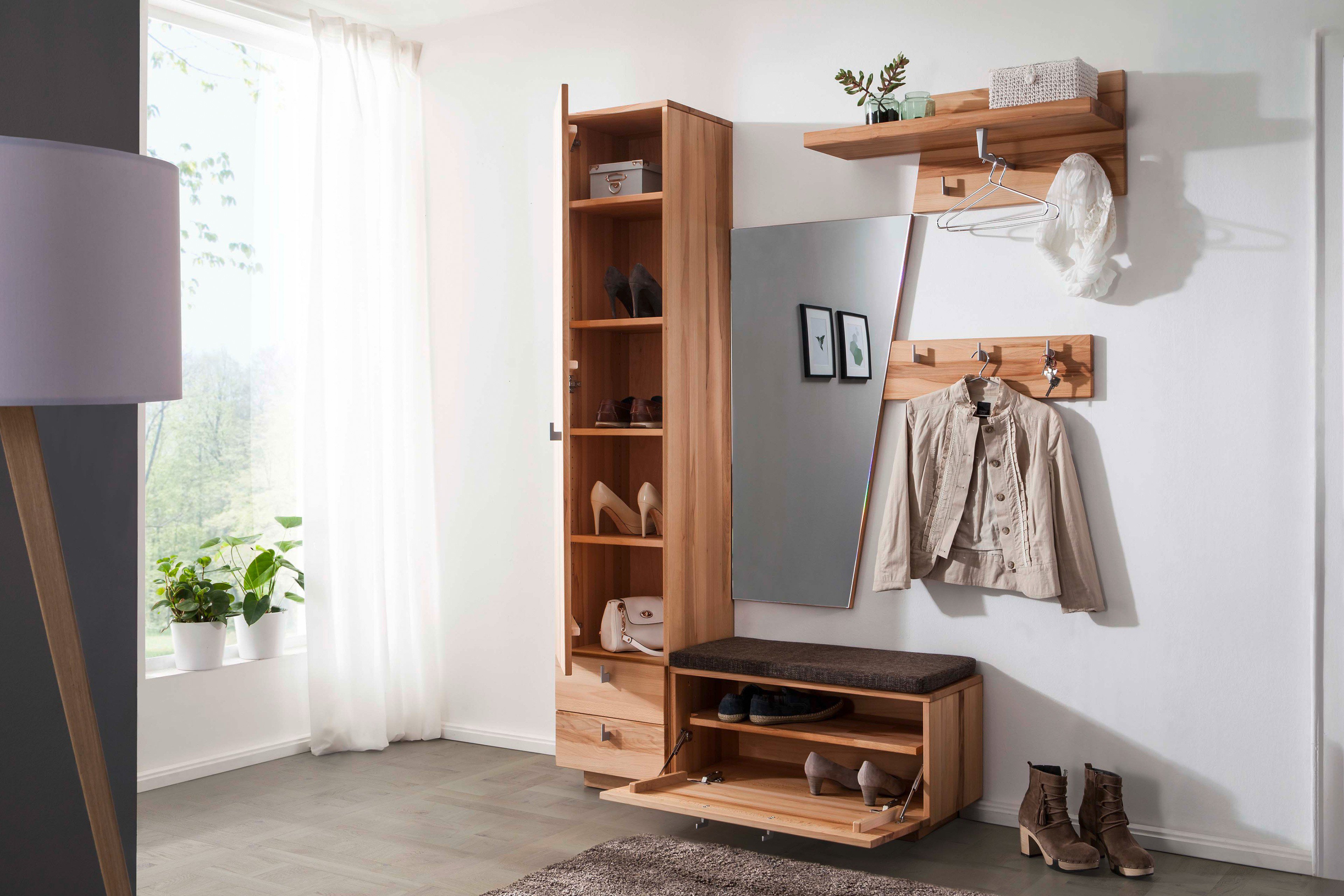 garderoben set kernbuche