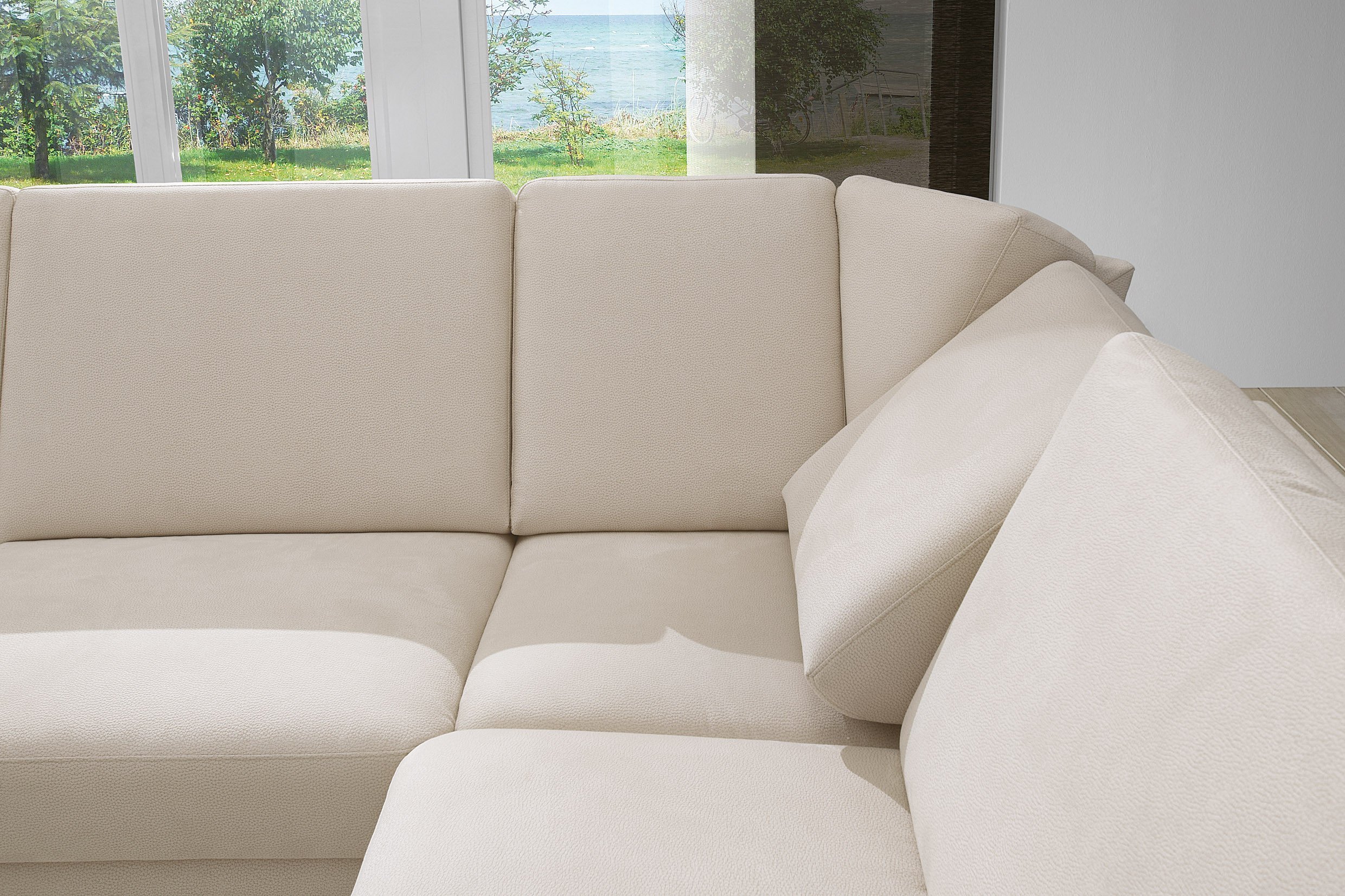 Planpolster Cleveland-S Polsterecke creme| Möbel Letz - Ihr Online-Shop