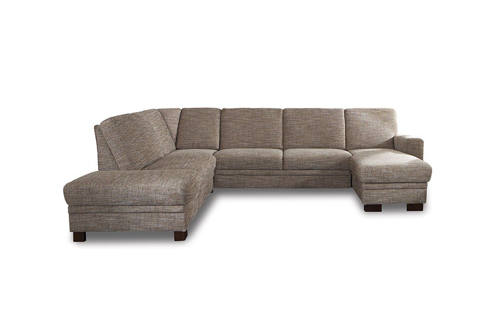 Planpolster Cleveland-S Sofa in hellbraunem Flachgewebe | Möbel Letz