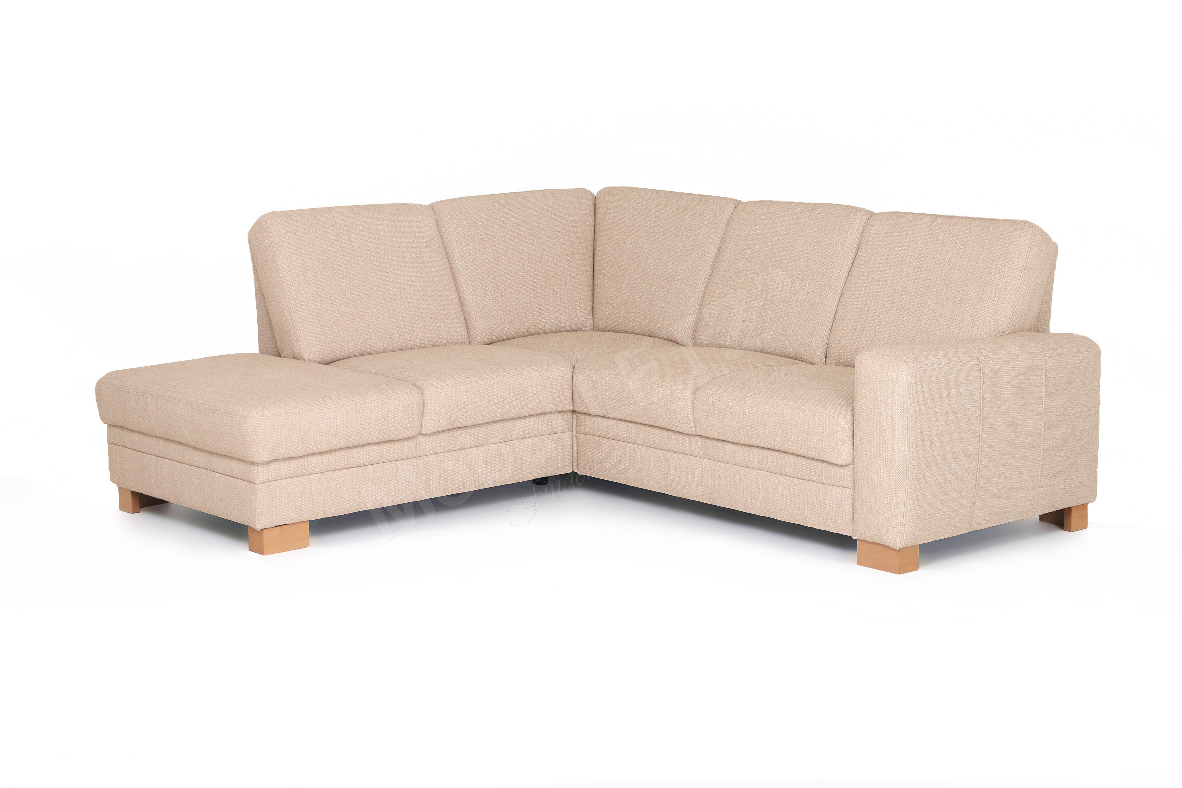 Planpolster Cleveland-S Eckgarnitur in Beige | Möbel Letz - Ihr Online-Shop