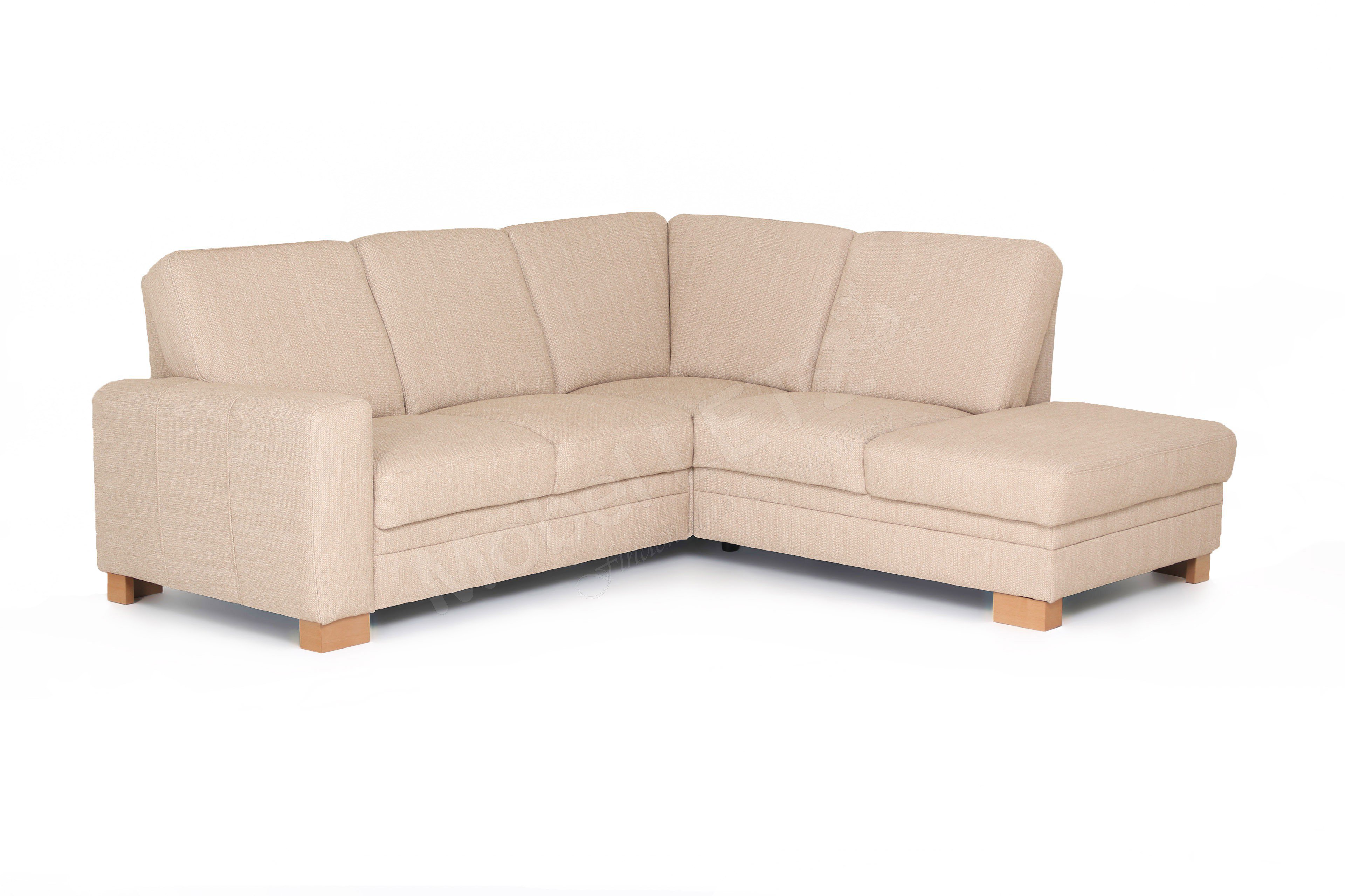 Planpolster Cleveland-S Polstergarnitur rechts in Natur | Möbel Letz