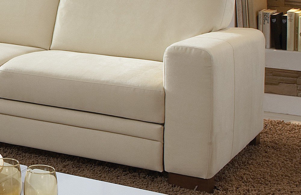 Planpolster Cleveland-S Ecksofa creme | Möbel Letz - Ihr Online-Shop
