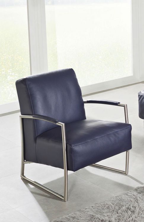 K+W Polstermöbel Loft Ledercouch lila | Möbel Letz - Ihr Online-Shop