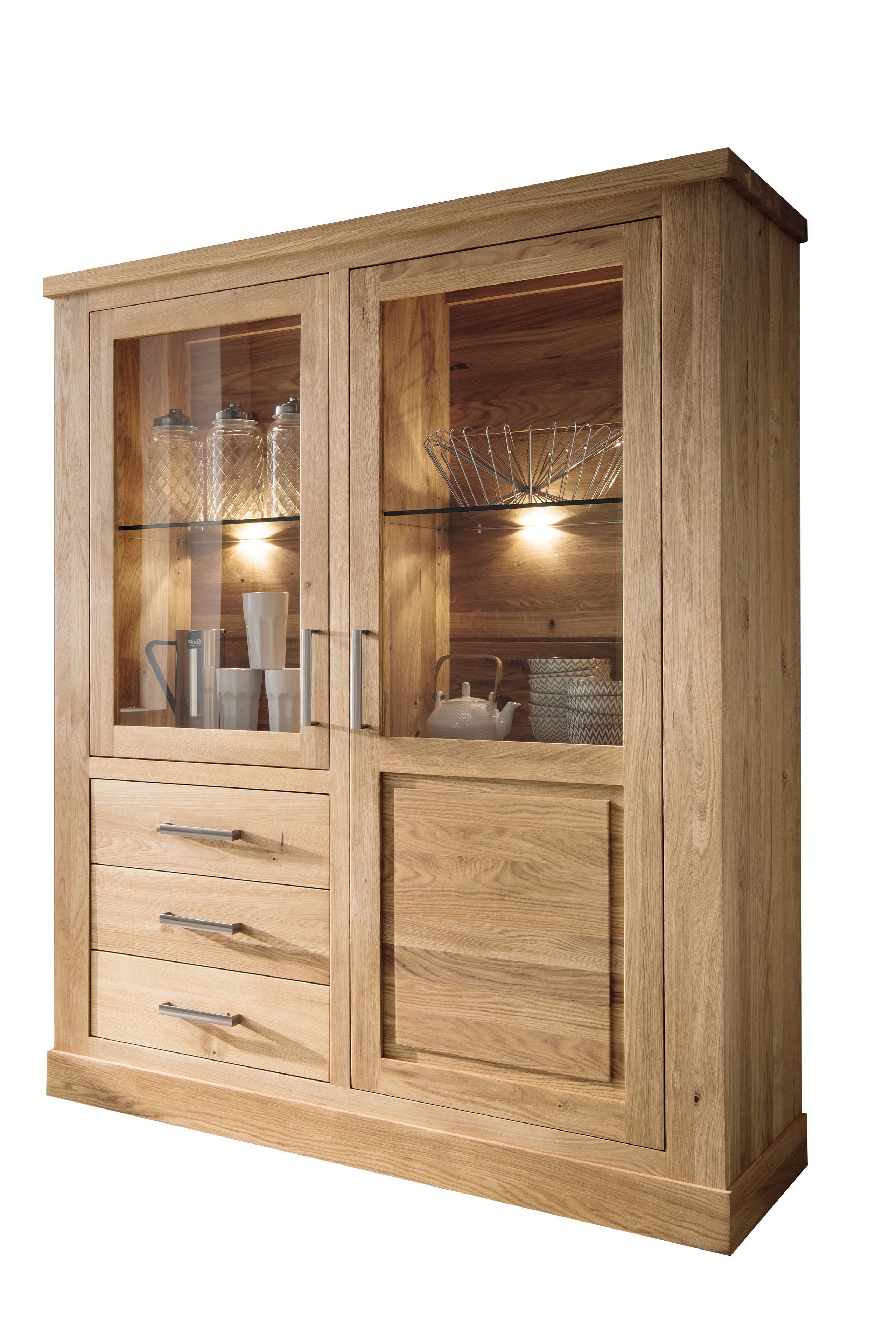 Pure Natur Ylva Highboard Eiche Möbel Letz Ihr