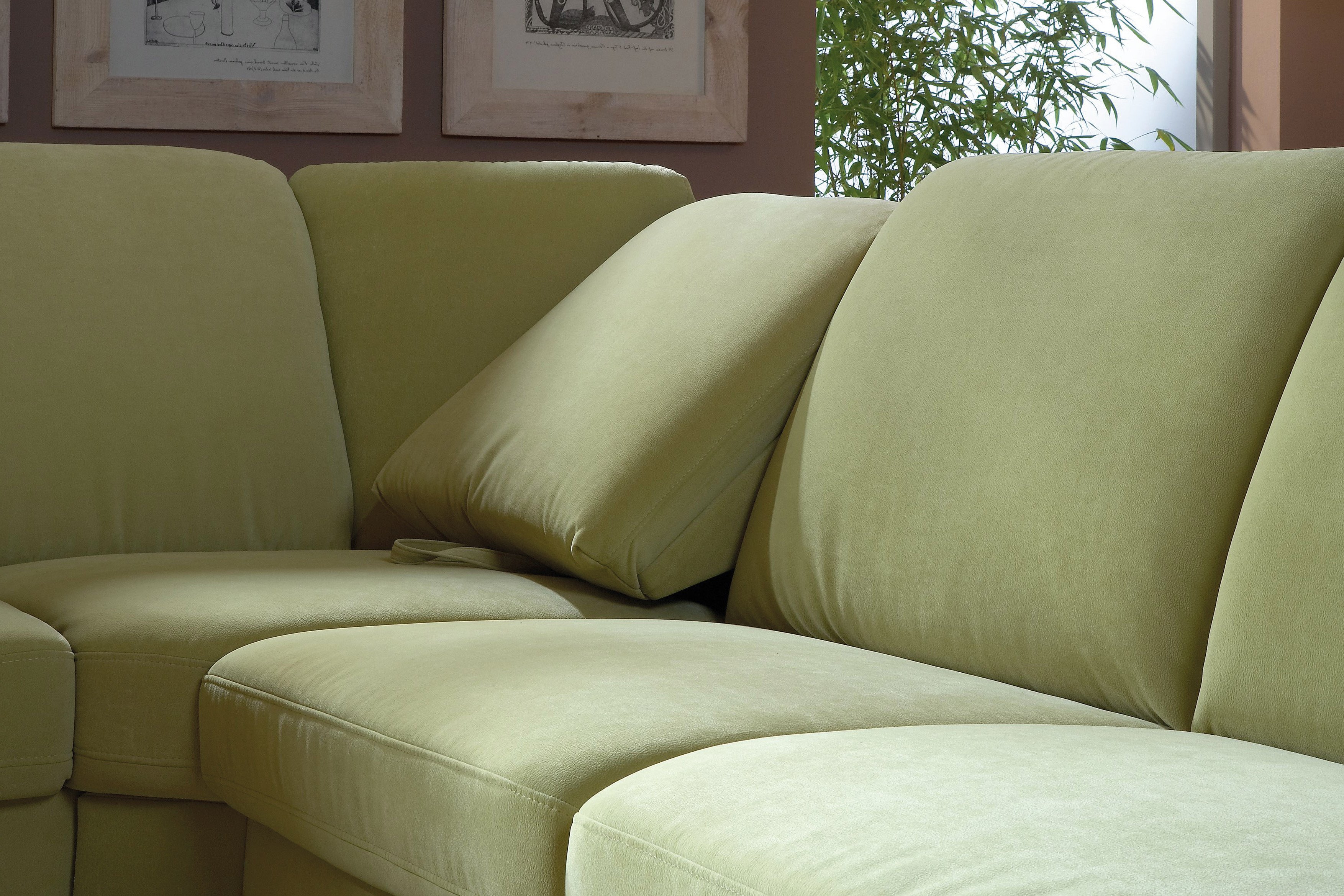 Planpolster Jackson-S Polstermöbel U-Form in Lind | Möbel Letz - Ihr