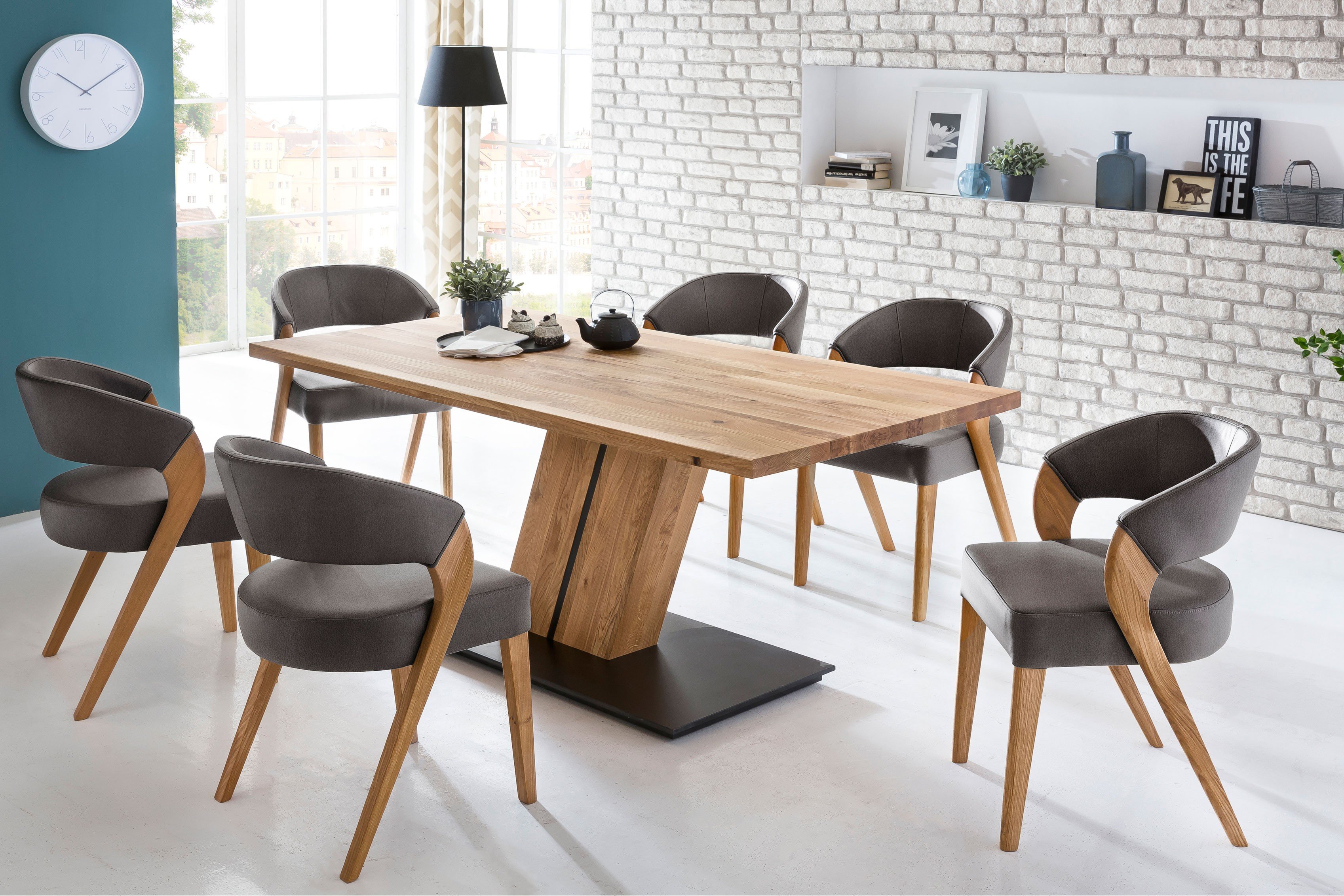 Standard Furniture Sitzbank Catania aus Massivholz für Ihr Esszimmer