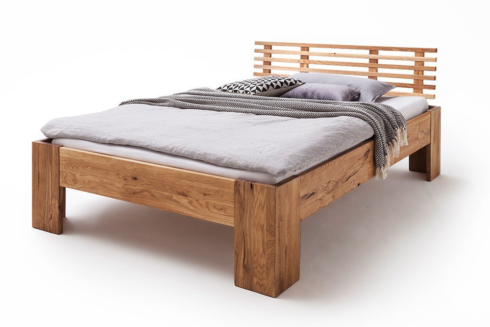 Cinall Rödvig Holzbett Wildeiche mit Kopfteil | Möbel Letz - Ihr Online