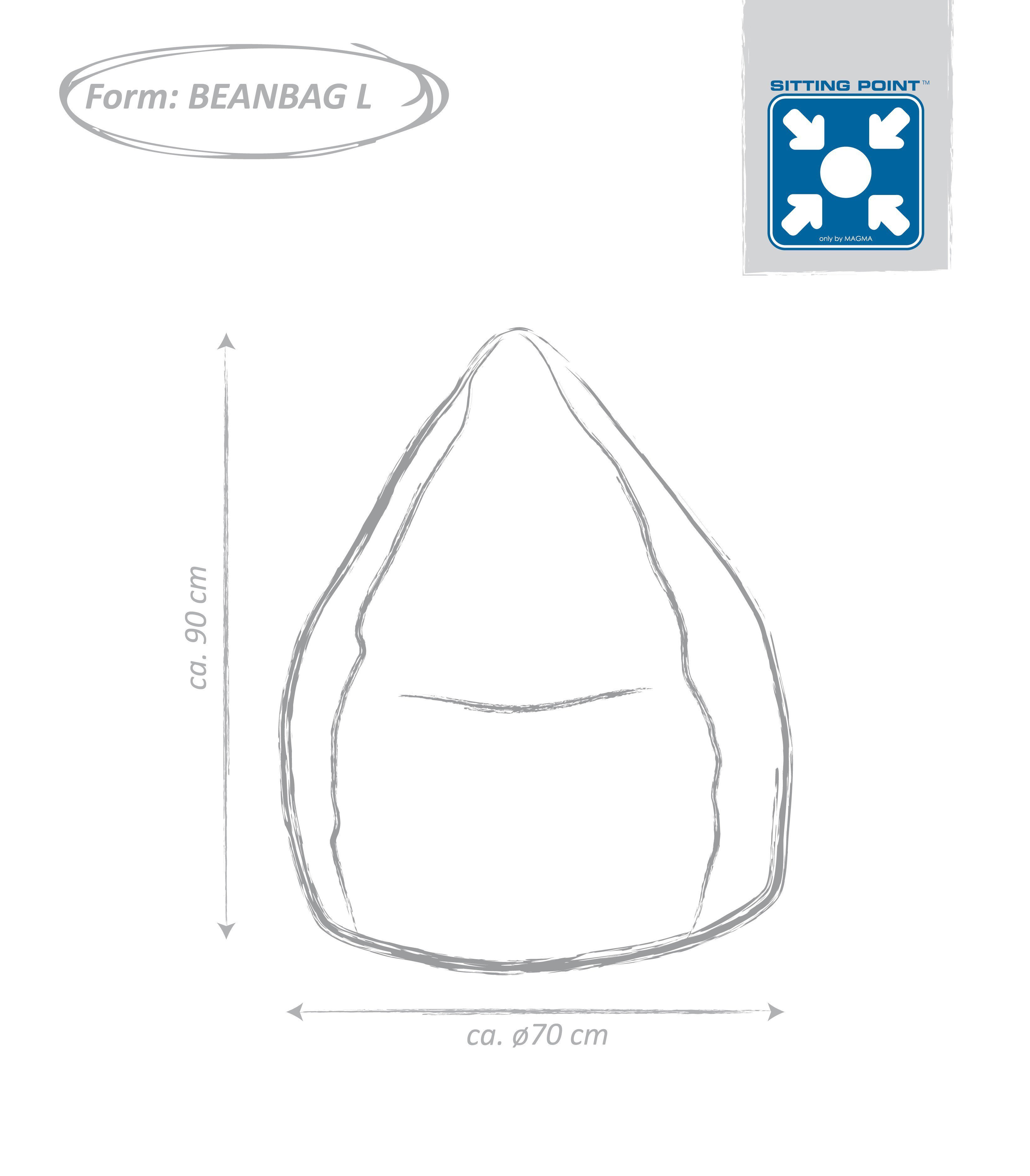 Sitzsack Beanbag Fluffy von - im Möbel Magma XL-Format Letz Ihr Online-Shop 