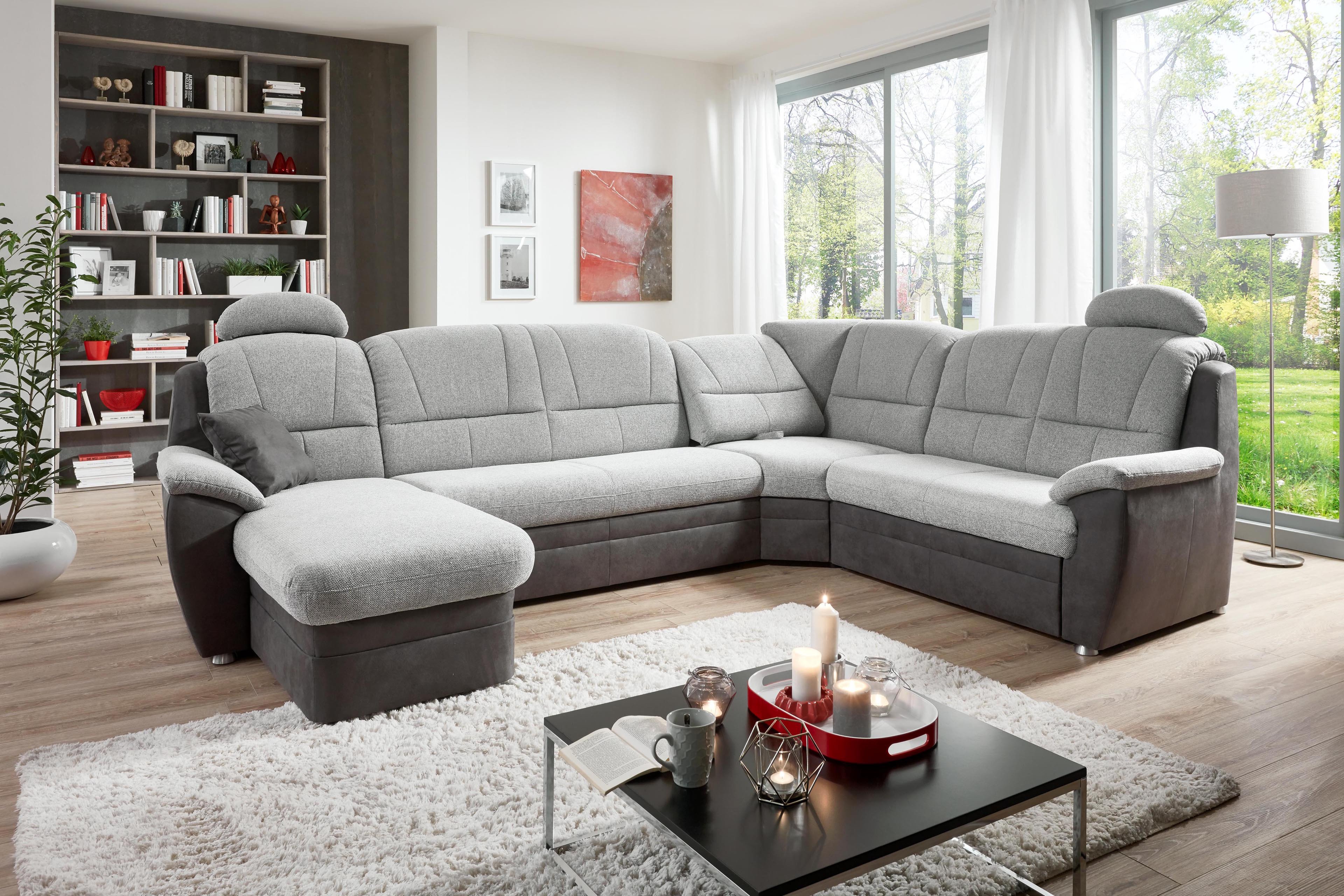 Polipol PPHS11008 Wohnlandschaft silveranthrazit Möbel Letz Ihr