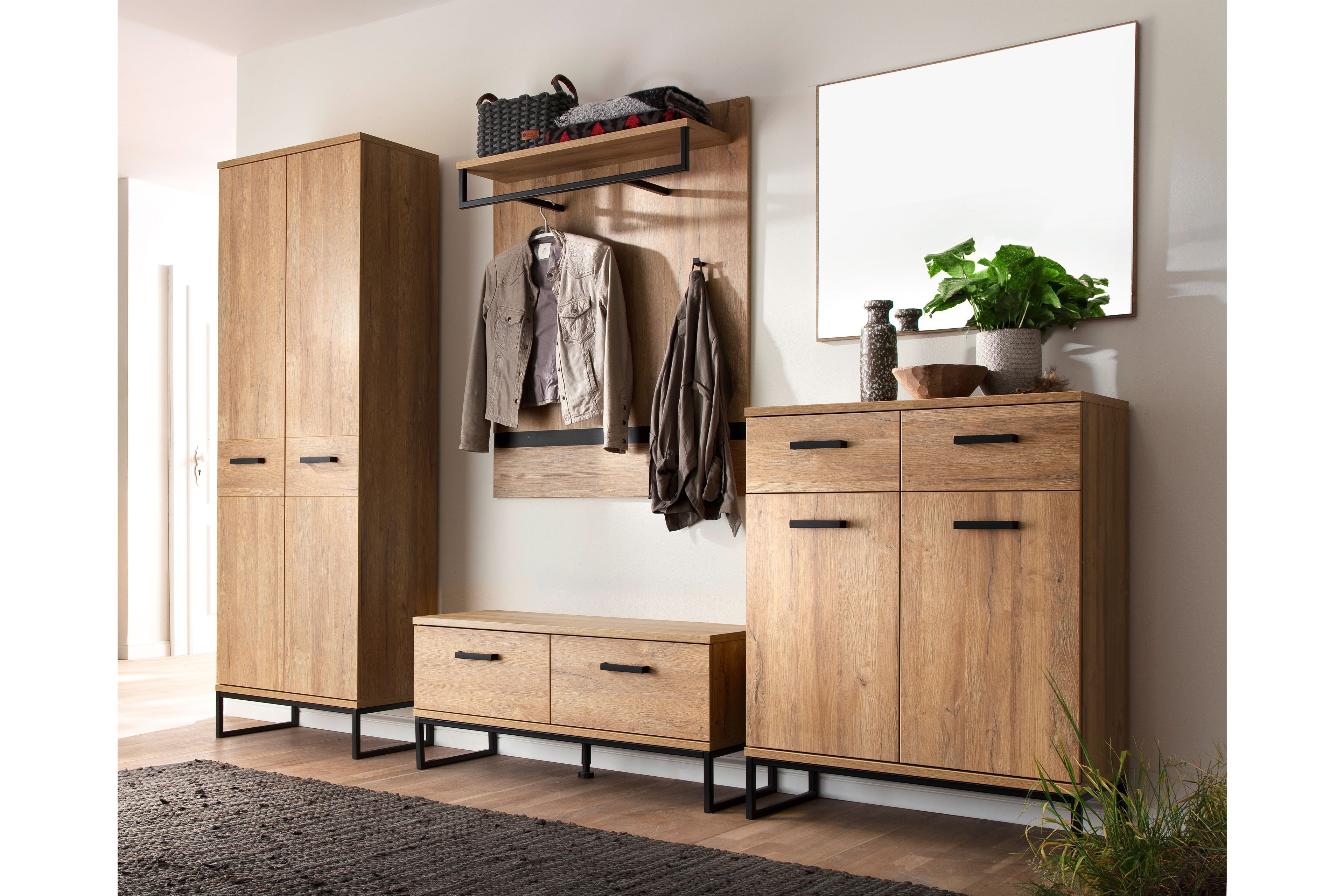 Garderobe Toledo Grandson Oak - MCA furniture | Möbel Letz - Ihr Online-Shop