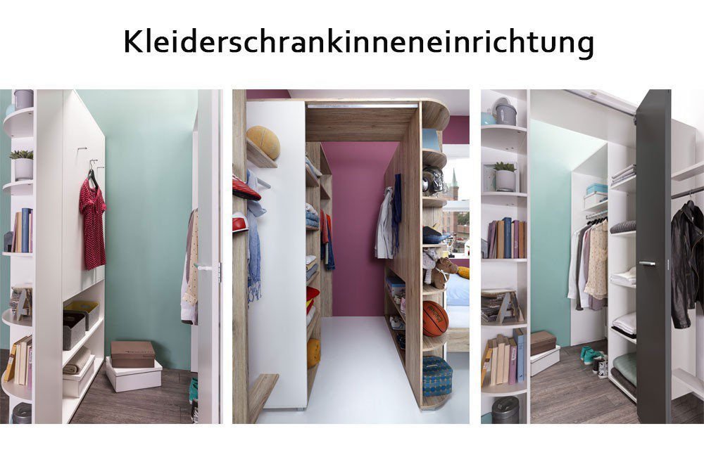 Joker von Wimex Kleiderschrank mit Falttür | Möbel Letz - Ihr Online-Shop | Eckkleiderschränke