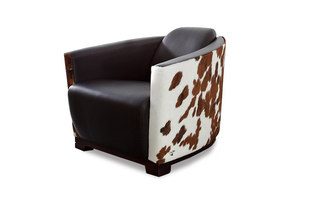 Calia Italia Hotel Sessel schwarz gefleckt | Möbel Letz - Ihr Online-Shop