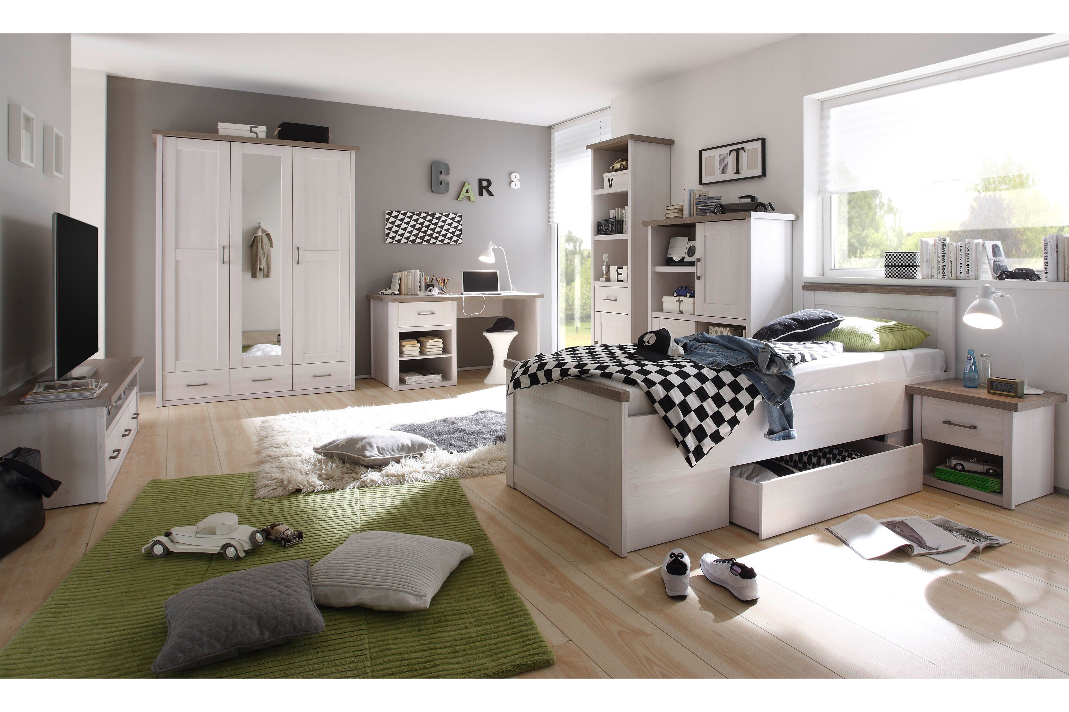 BEGABINO Luca 7-teiliges Kinderzimmer - Landhaus modern | Möbel Letz - Ihr  Online-Shop