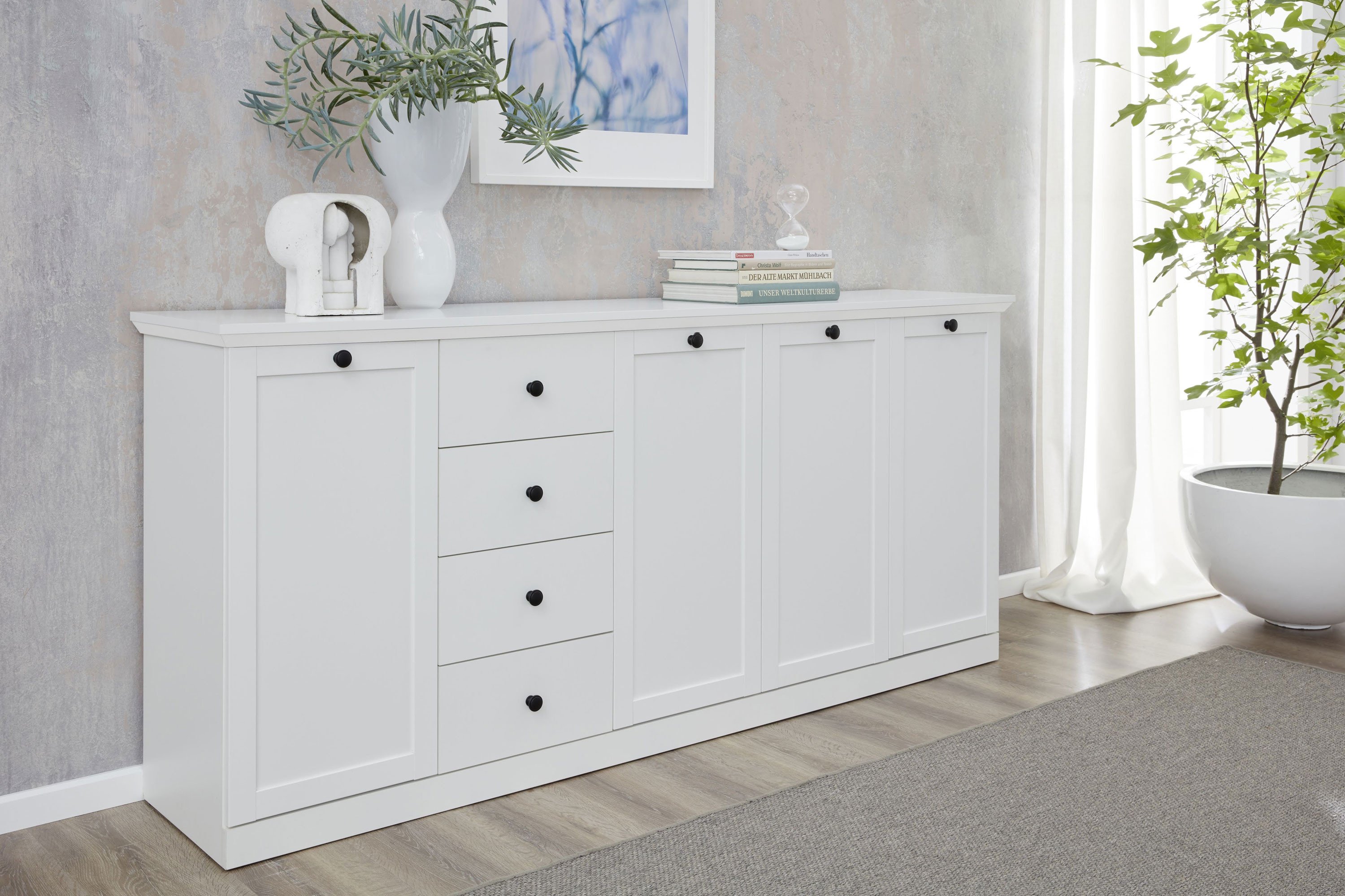 Trendteam Sideboard 876 Baxter Weiss Mobel Letz Ihr Online Shop