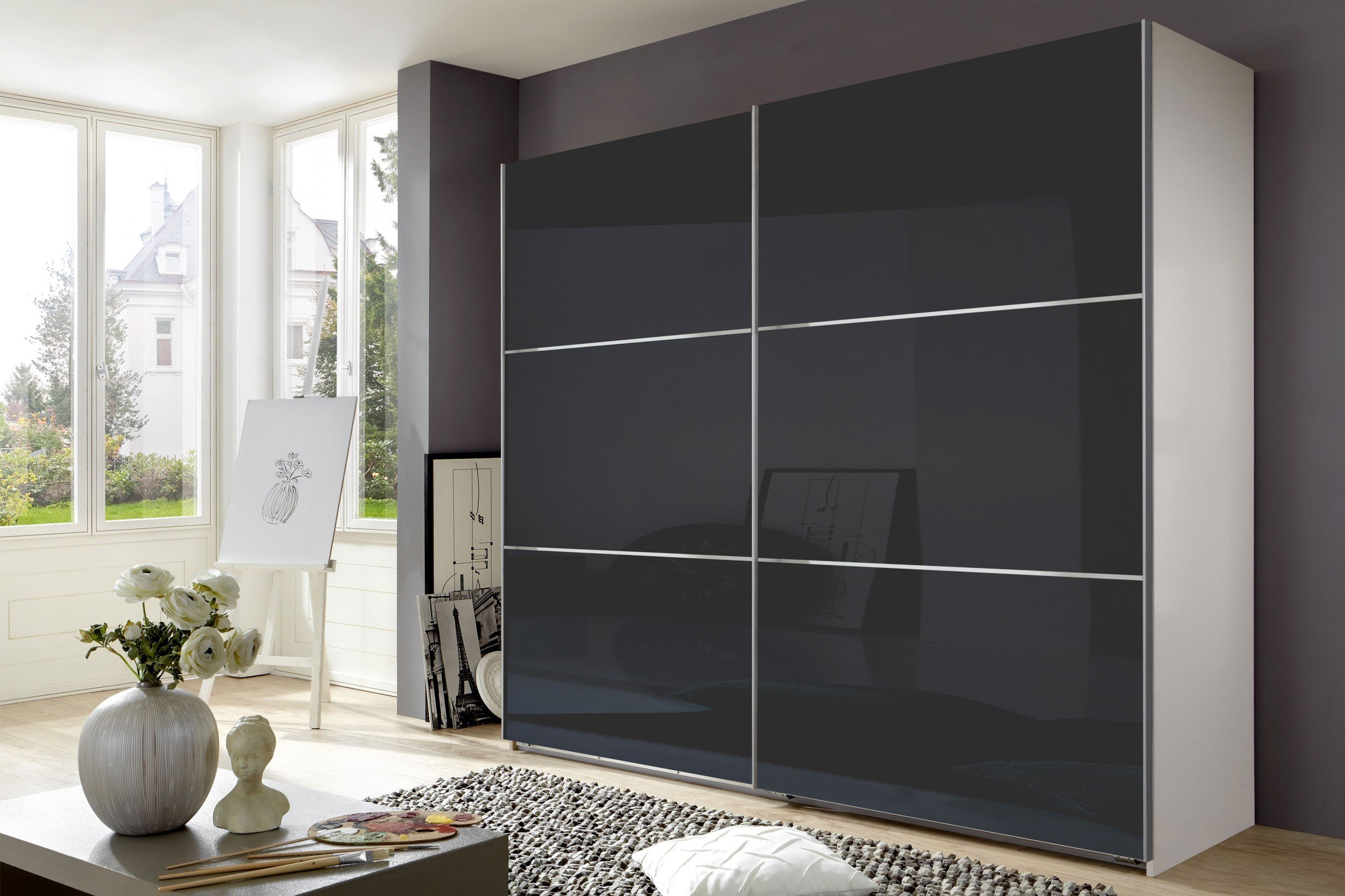 Wimex escape Glas Kleiderschrank mit Glasabsetzung | Möbel Letz - Ihr  Online-Shop