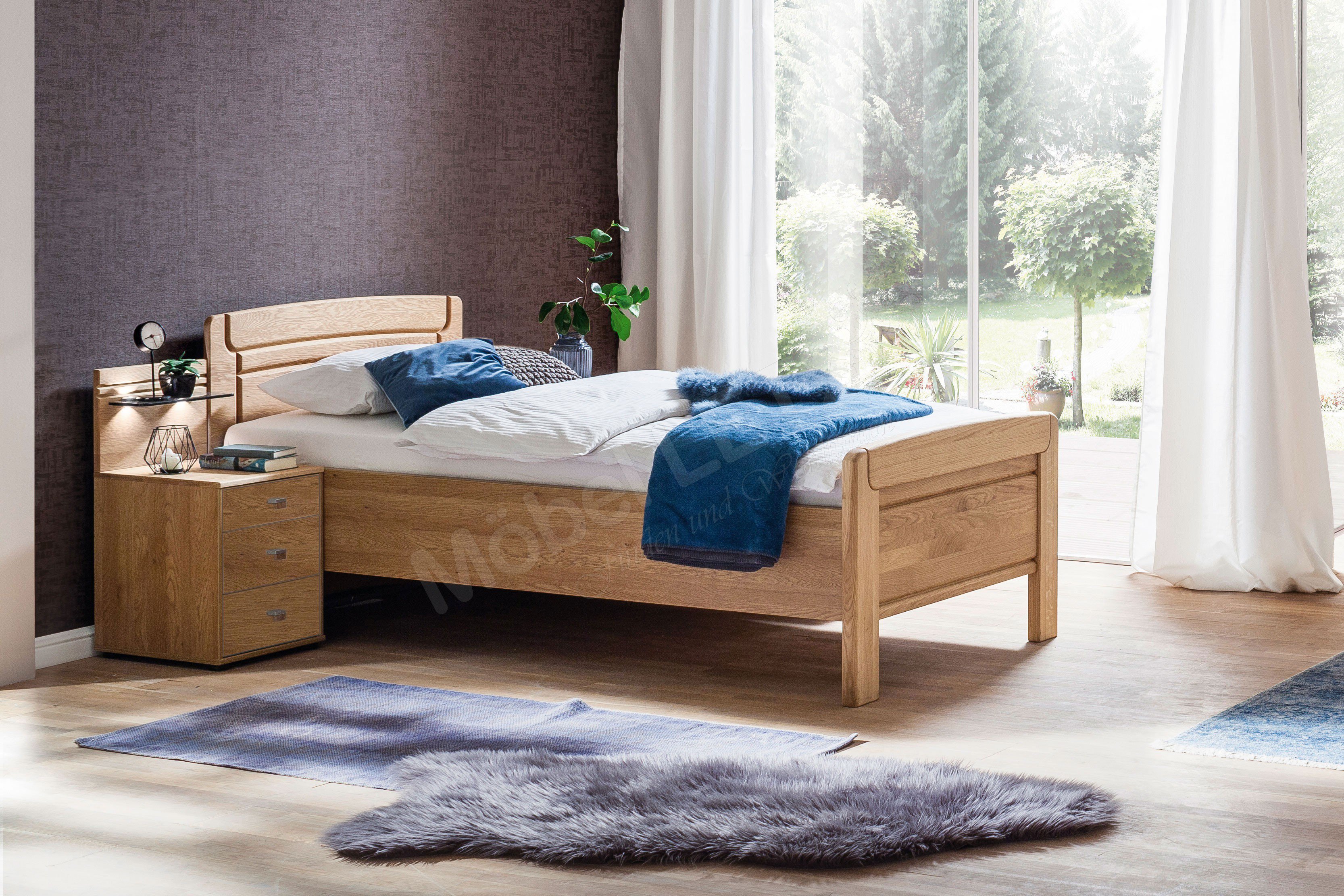 Kiruna von Wiemann - Senioren-Schlafzimmer Eiche teilmassiv Kiruna von Wiemann - Senioren-Schlafzimmer Eiche teilmassiv