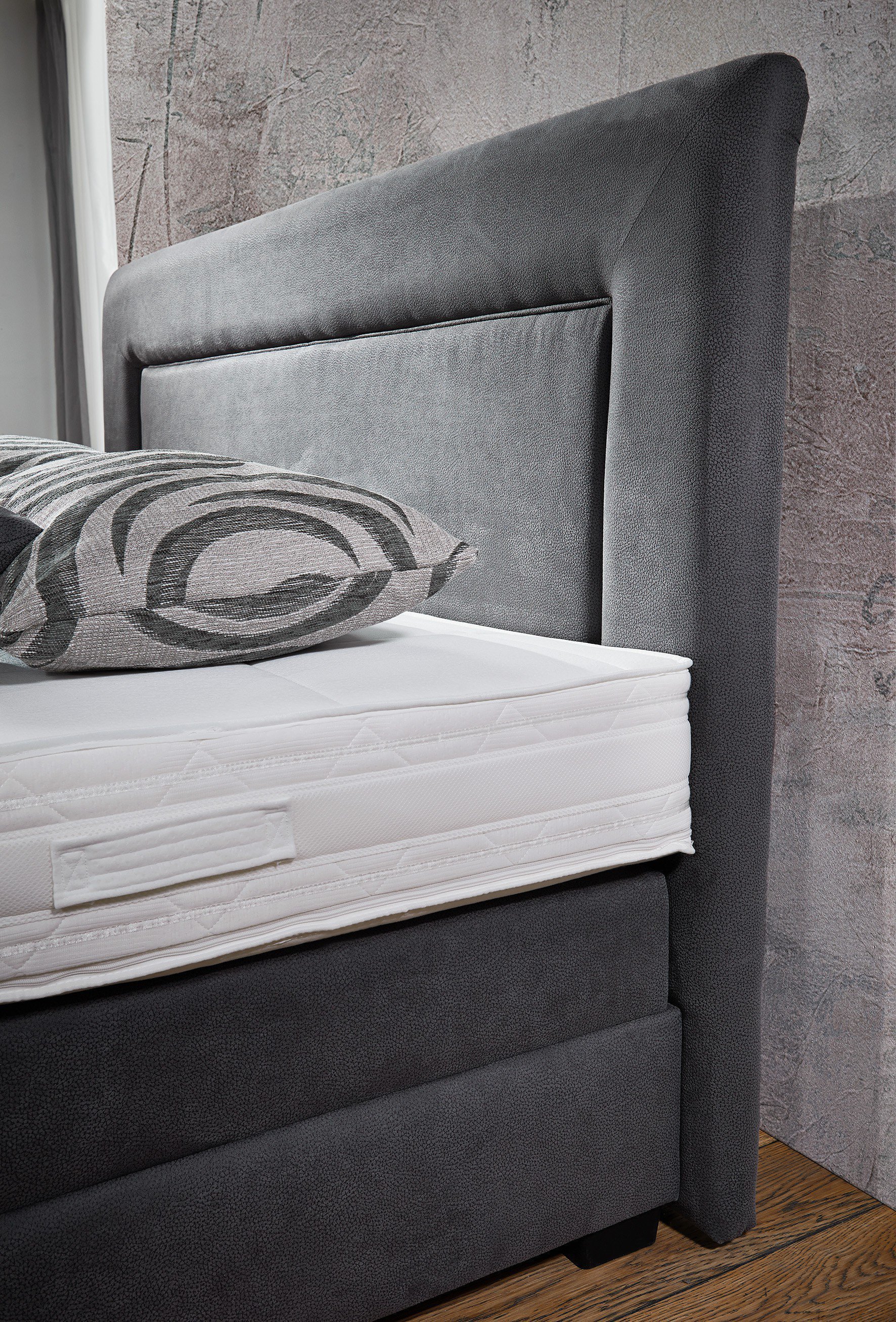 Oschmann Boxspringbett Belcanto Averi Avelino Grau Mobel Letz Ihr Online Shop