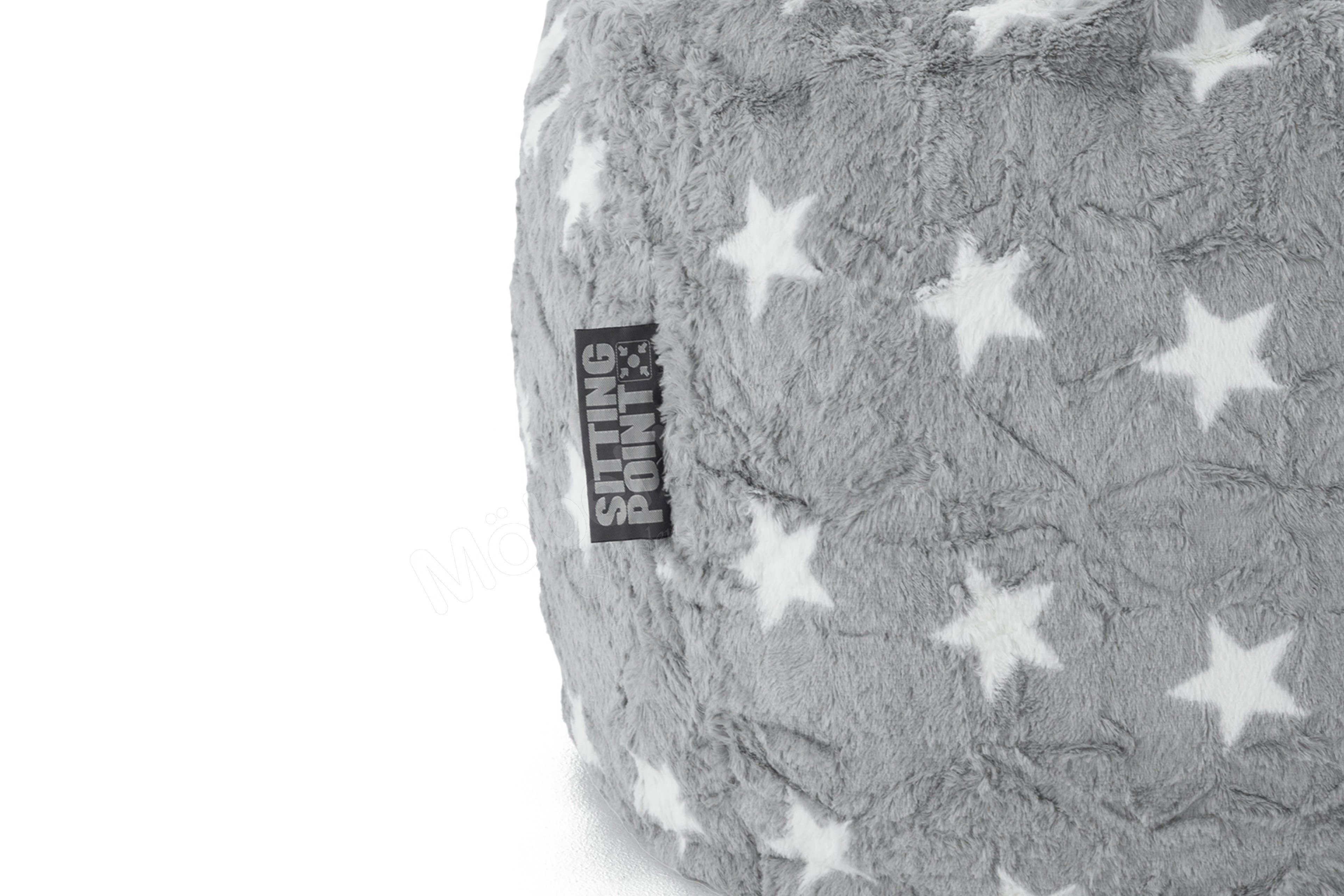 Magma Sitzsack in Grau | Letz XL BeanBag Stars - Ihr Online-Shop Fluffy Möbel