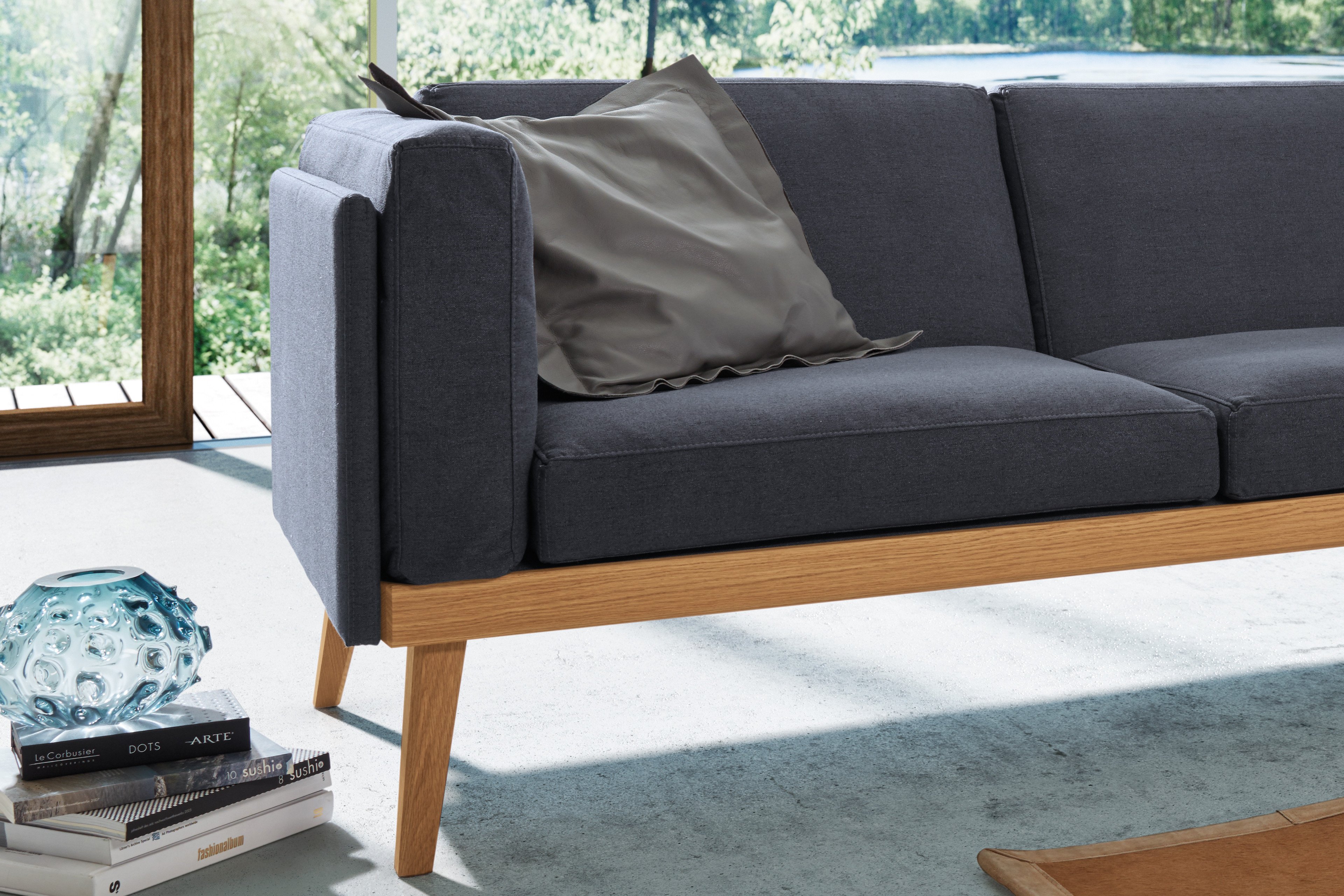 ADA Premium Stockholm Eckgarnitur in Grau | Möbel Letz - Ihr Online-Shop