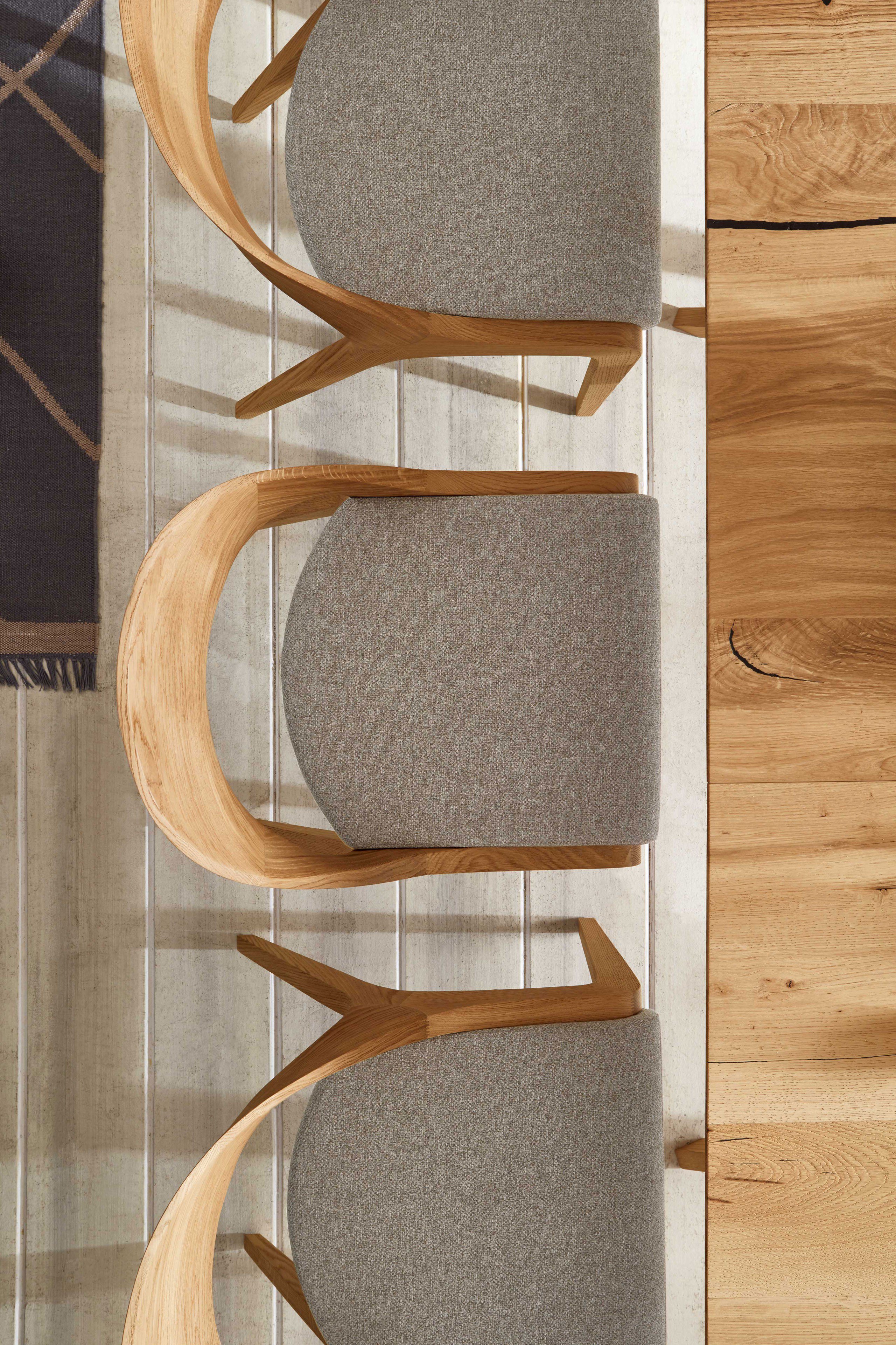 Skandinavische Möbel Esstisch Emiljan aus Bohleneiche/ soft gebürstet