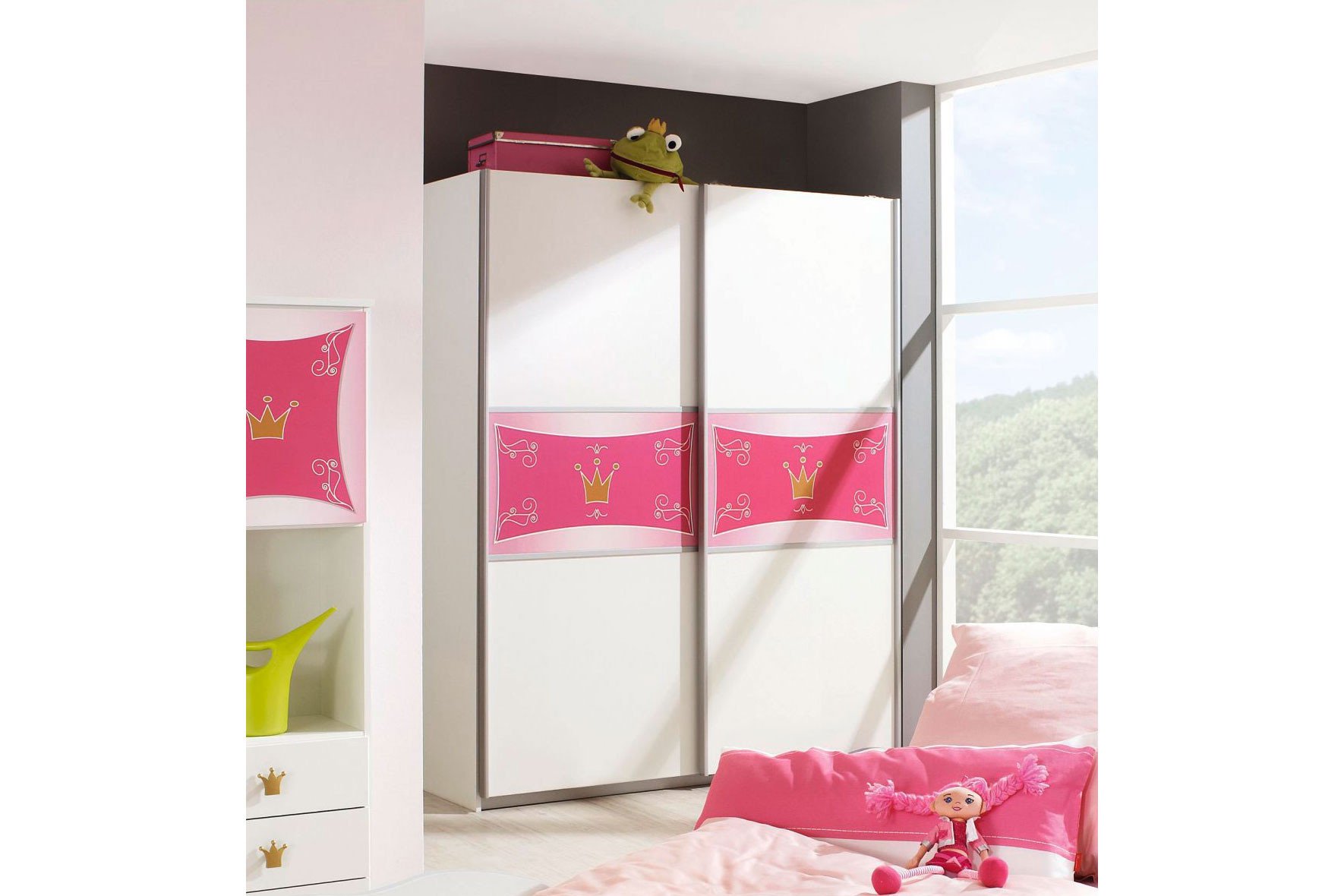 Rauch Orange Kate Kinderzimmerschrank weiß - rosa | Möbel Letz - Ihr  Online-Shop