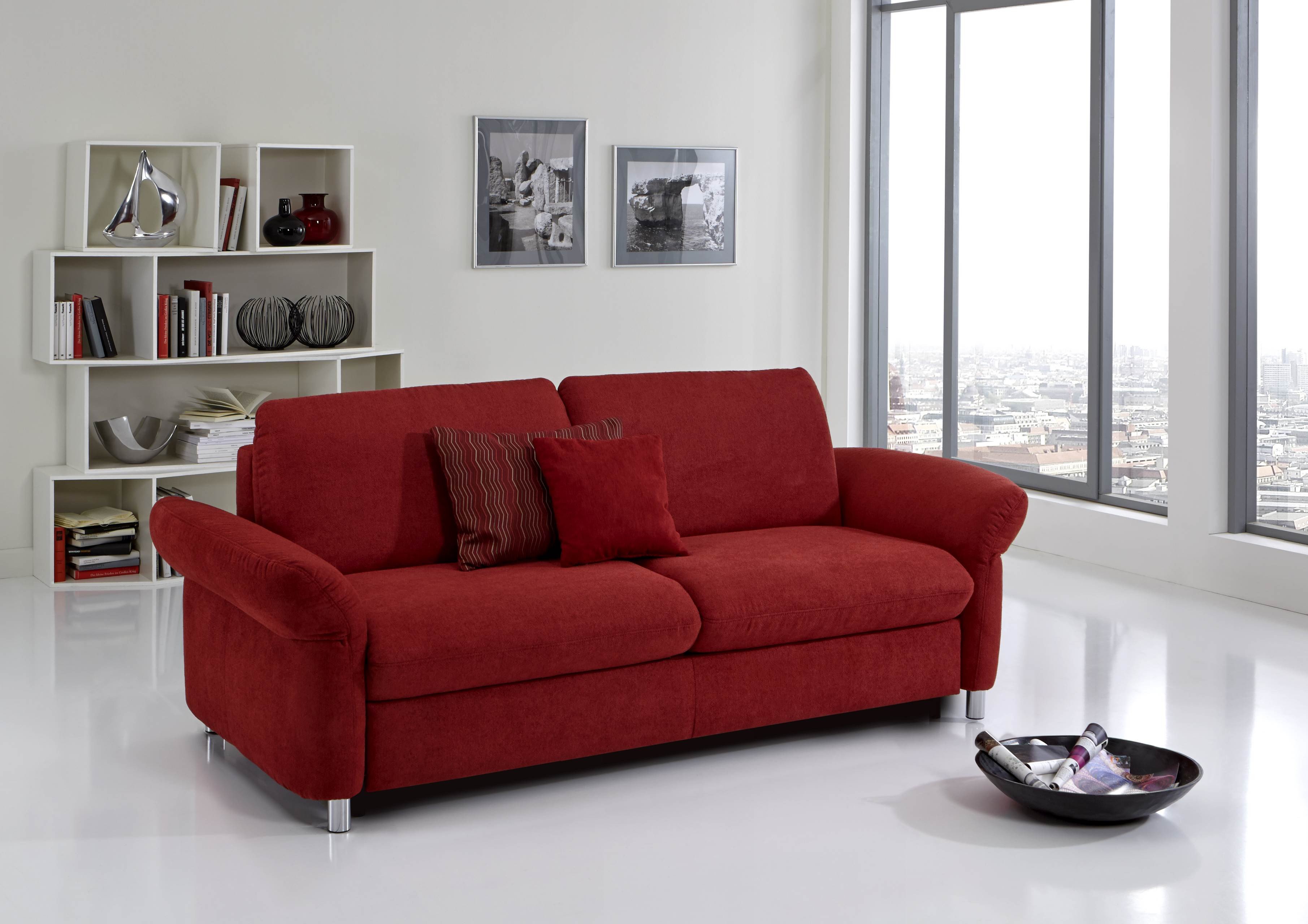 Poco Polstermöbel Easy Sleep Schlafsofa in Bordeaux Möbel Letz Ihr