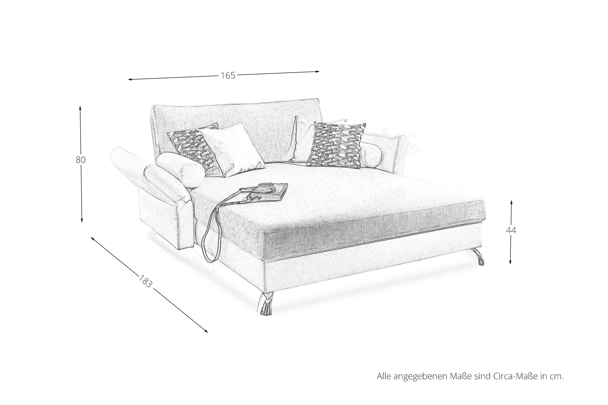 Online-Shop creme-grau Bettkasten Möbel | Wohnideen Nehl - mit Easy Letz Ihr Einzelliege