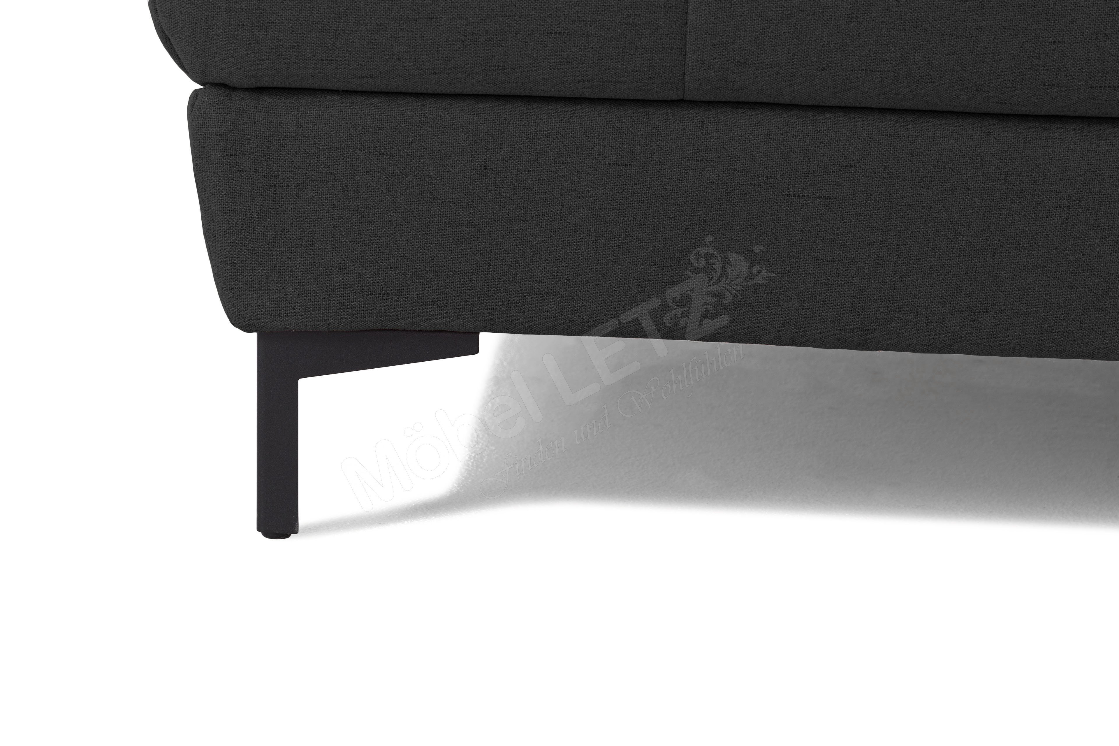 ADA Alina living 7564 Ecksofa in Schwarz | Möbel Letz - Ihr Online-Shop