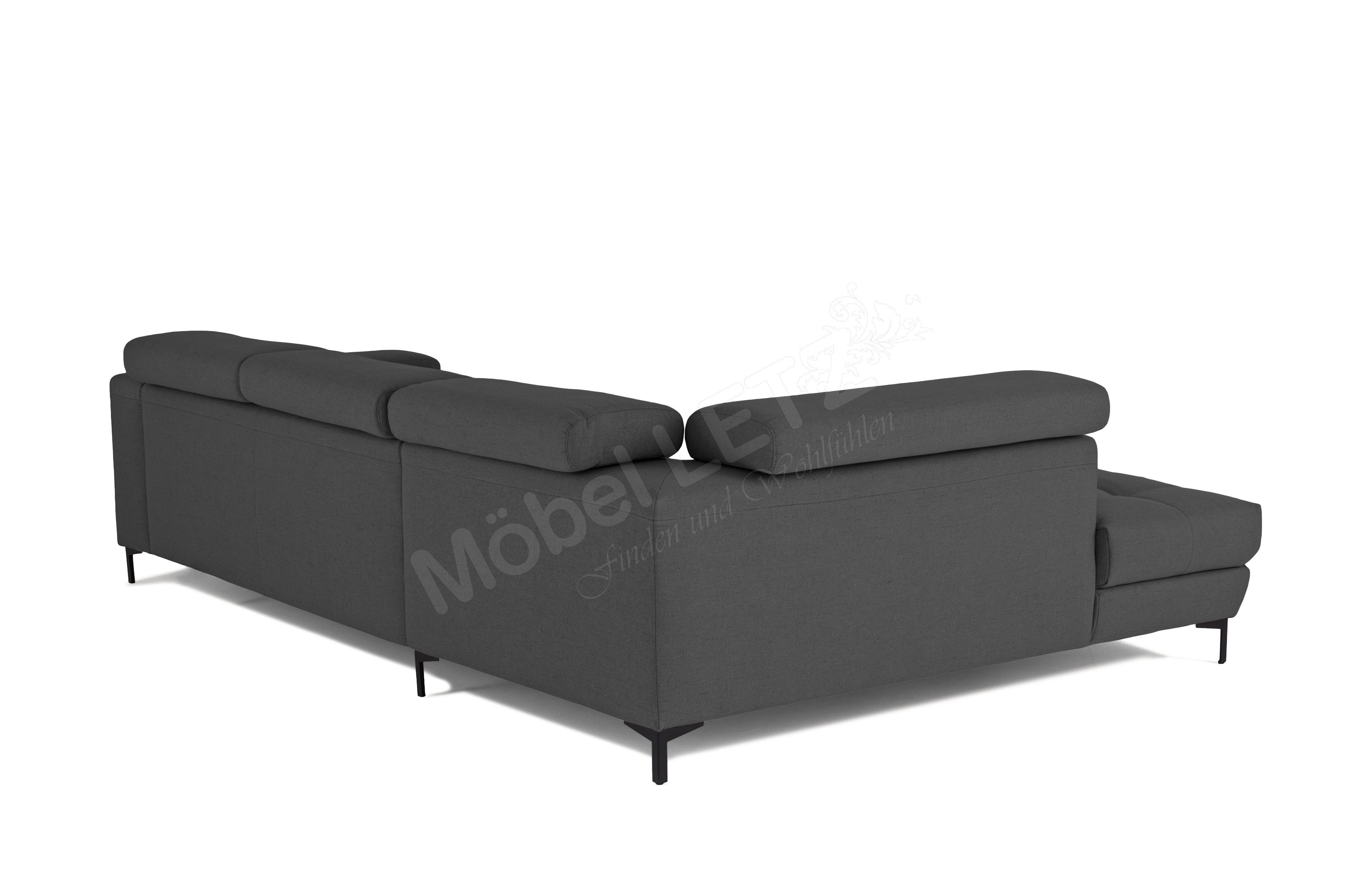 ADA Alina living 7564 Ecksofa in Grau | Möbel Letz - Ihr Online-Shop