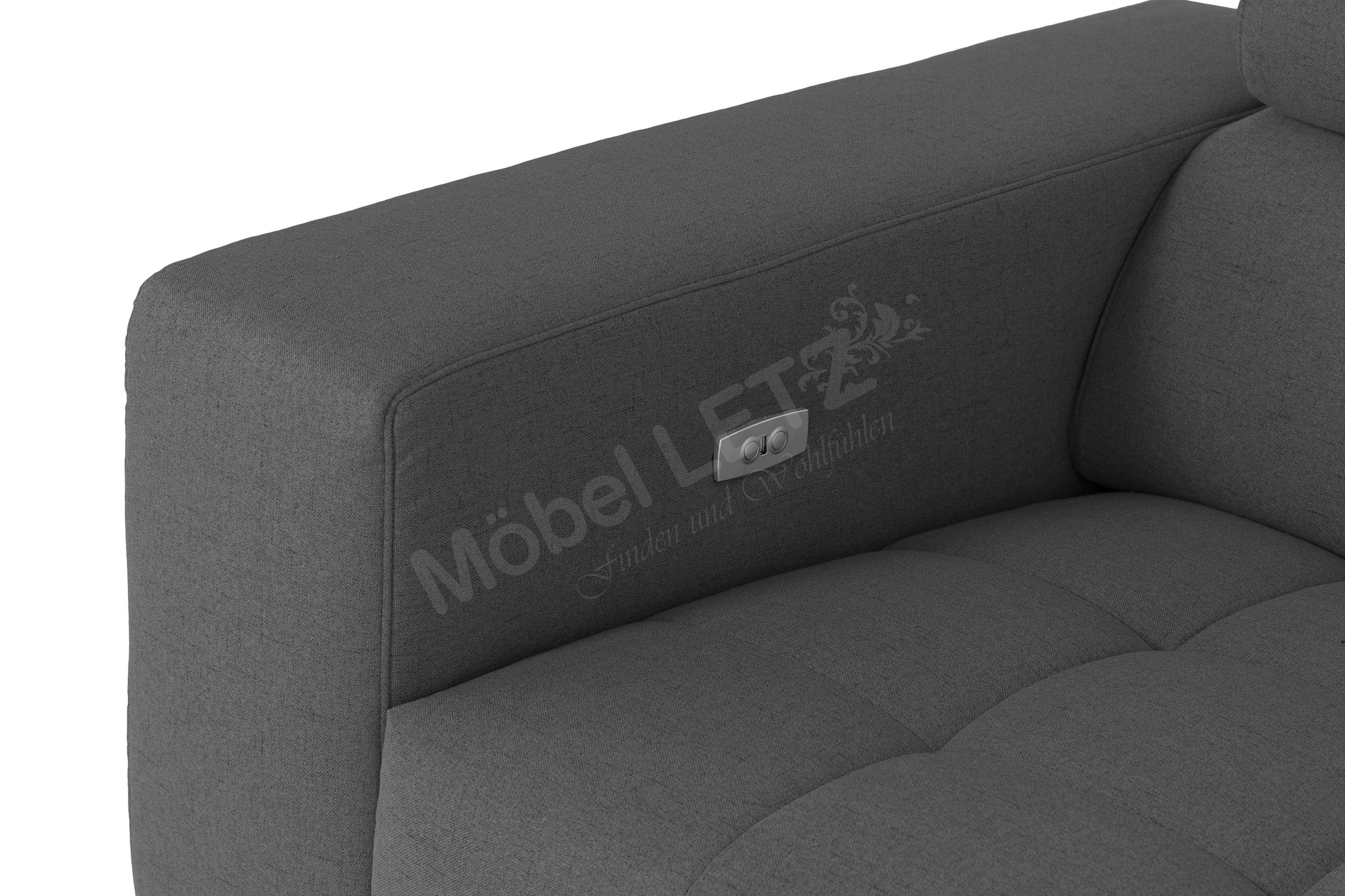 ADA Alina living 7564 Eckcouch in Grau | Möbel Letz - Ihr Online-Shop