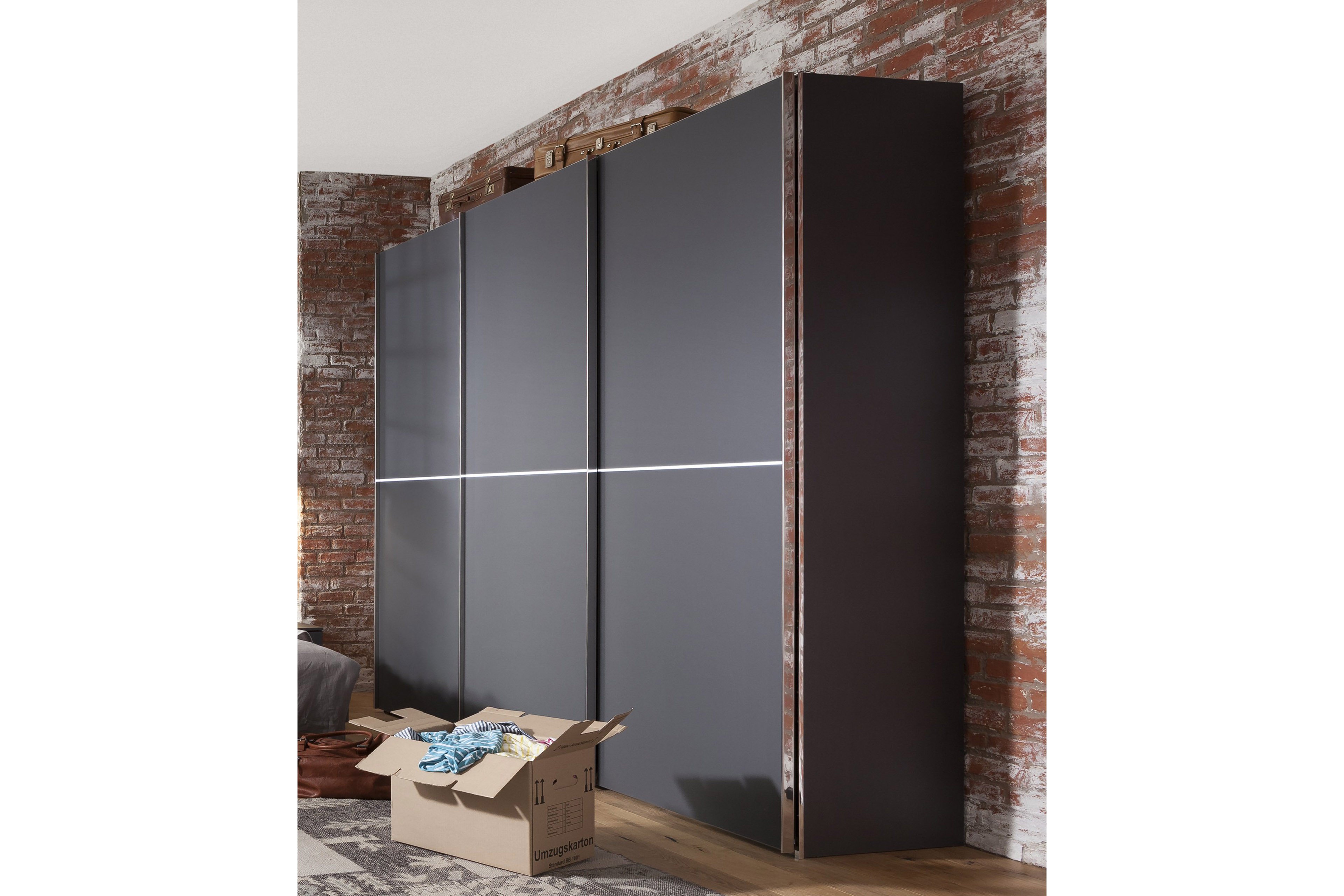 Express One Schlafzimmer-Set graphit | Möbel Letz - Ihr Online-Shop