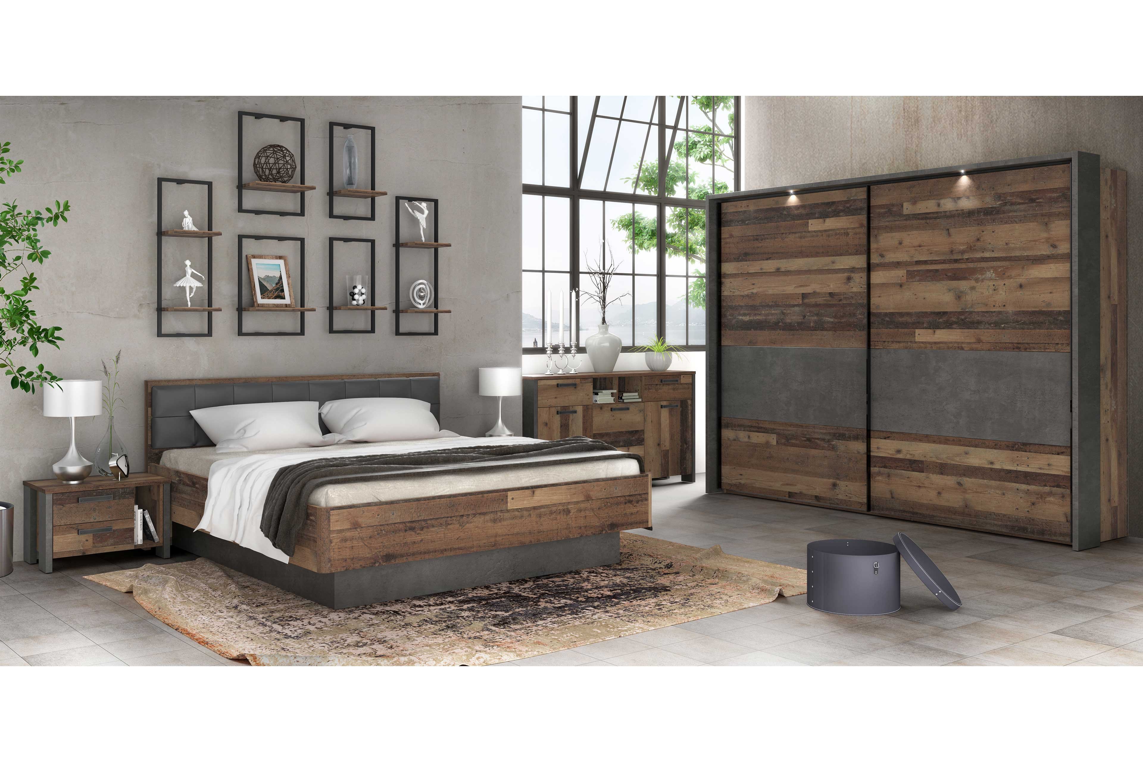 Clif Binou Schlafzimmer von Forte - online planen und konfigurieren |  Polstermöbel online kaufen