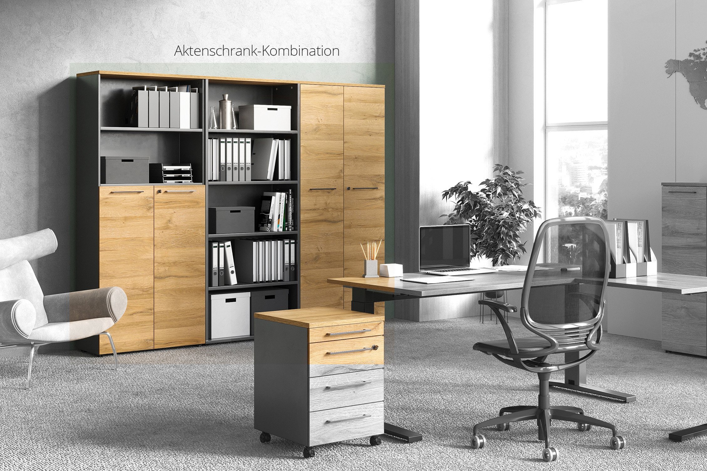 Büromöbelset Agenda Home Möbel von Ihr - Online-Shop Germania Letz 