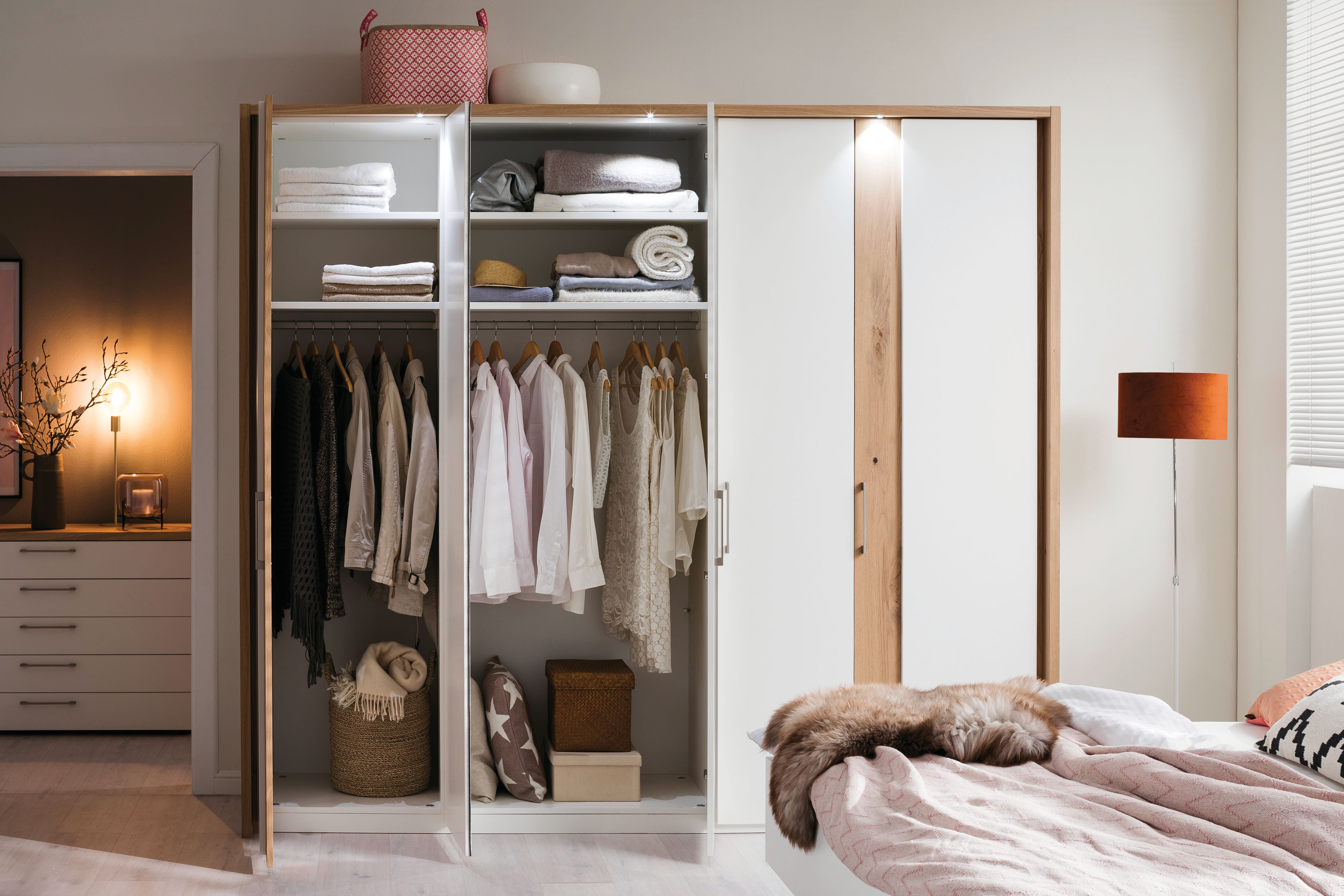 Casada Cali Schlafzimmerset 4 Teilig Weiss Mobel Letz Ihr Online Shop