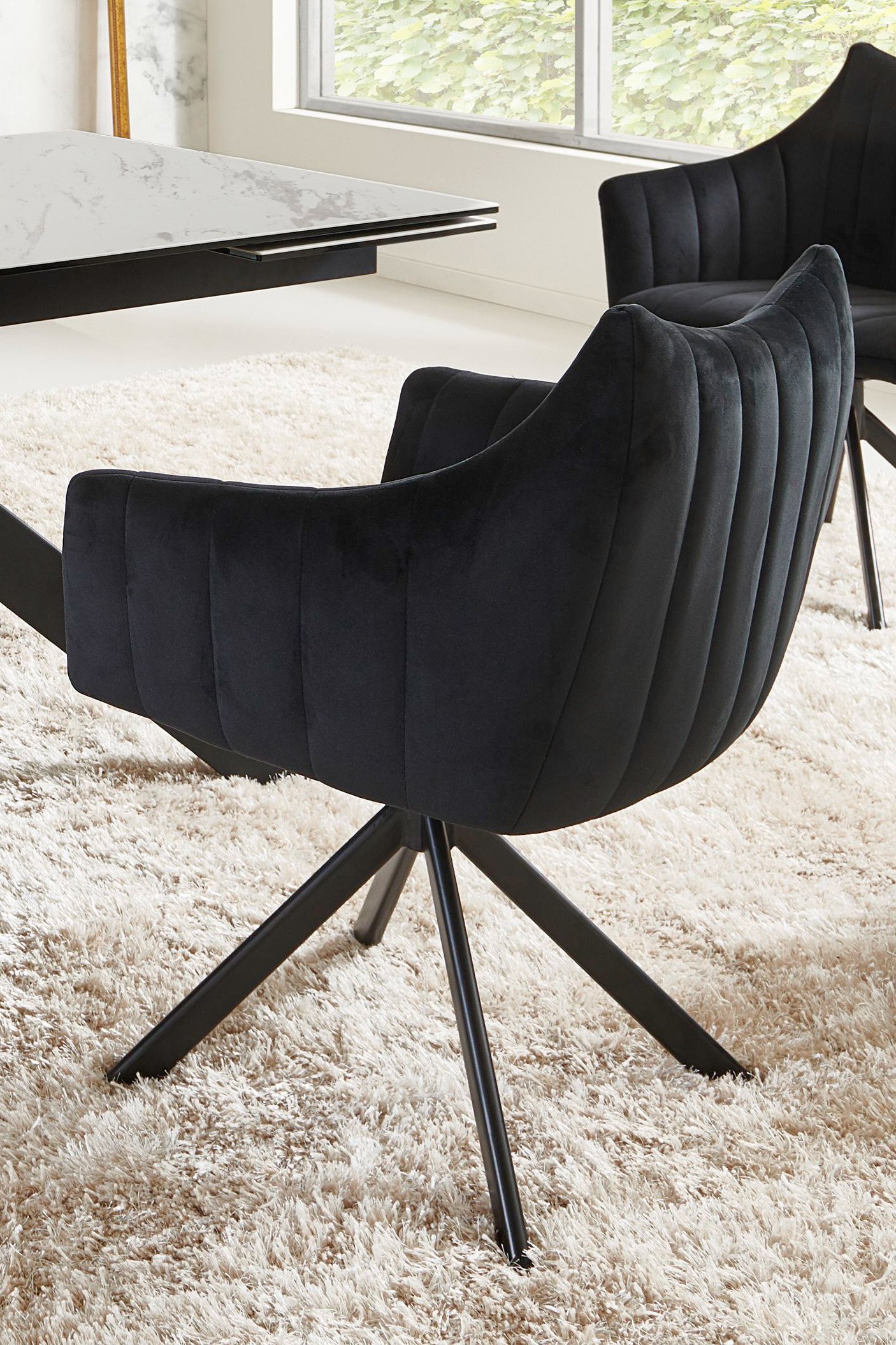 Niehoff Stuhl 3762 in Schwarz | Möbel Letz - Ihr Online-Shop