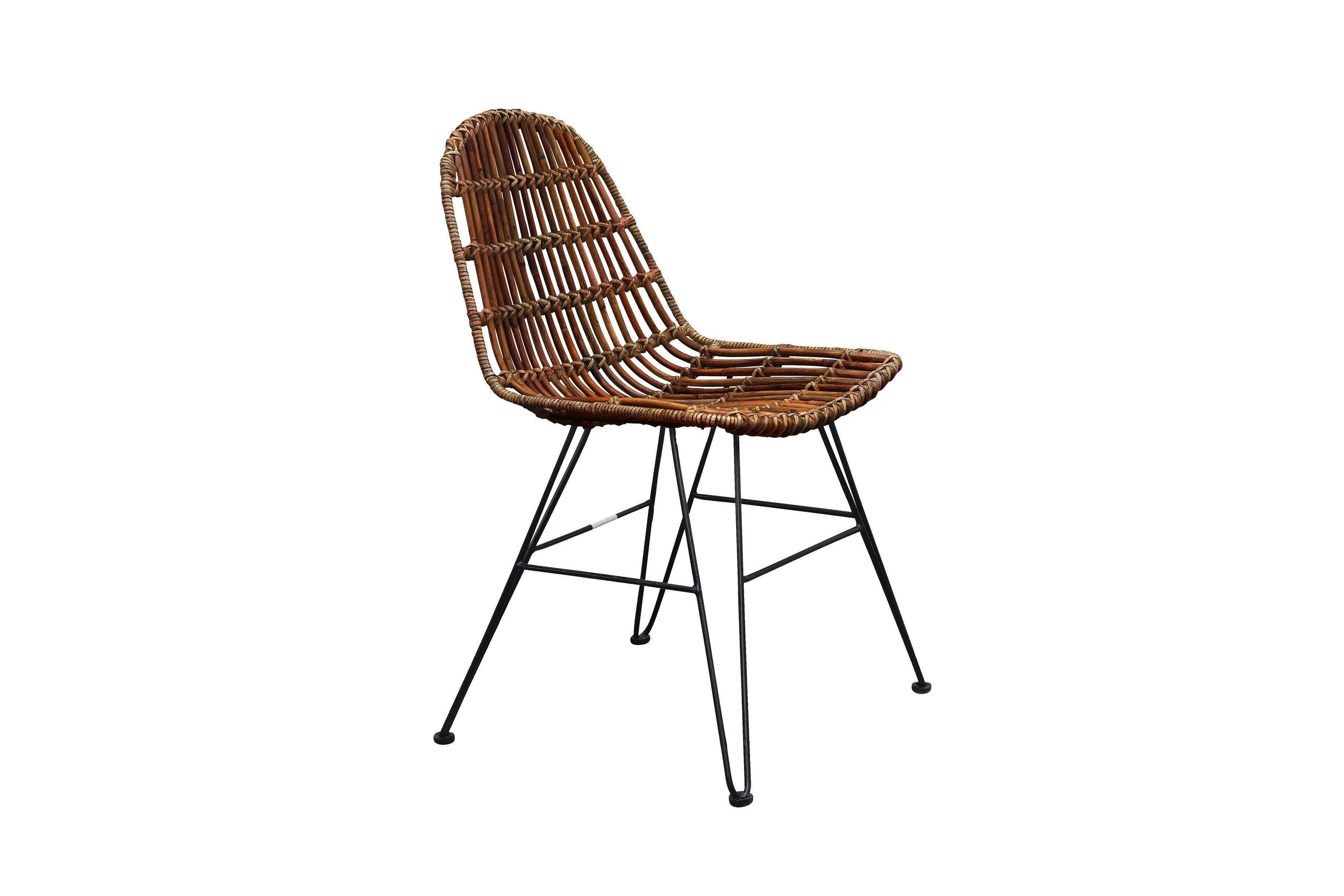 | ca. - Sitzhöhe 49 cm Online-Shop Möbel Vintage Letz Rattan Ihr Stuhl SIT Möbel