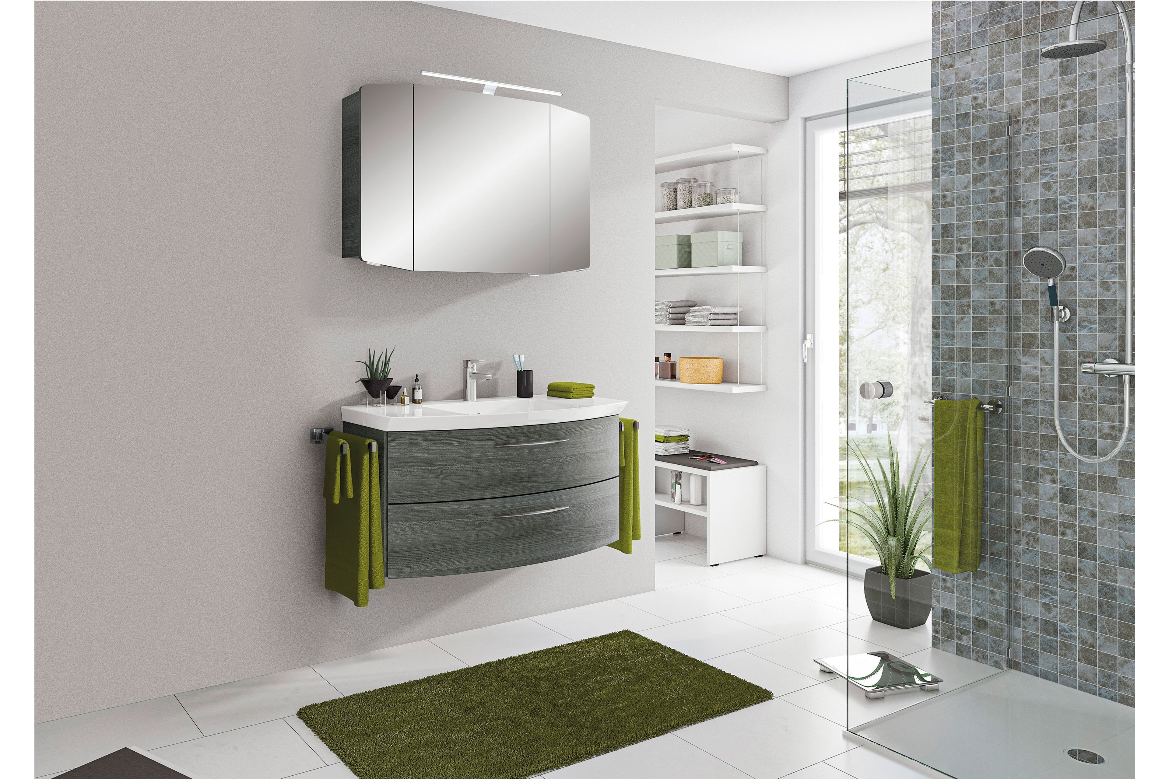 - online Struktur Möbel von graphit Pelipal Badezimmer Letz Ihr Cassca | Online-Shop