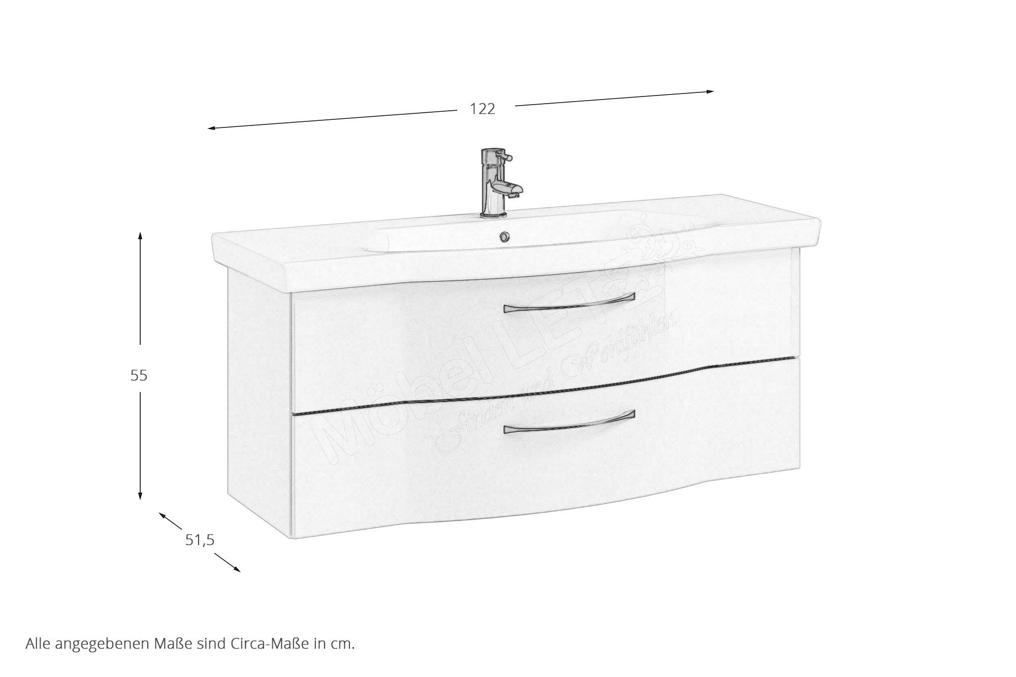Ihr Badezimmer graphit Möbel Letz Pelipal online | Online-Shop von 6005 -